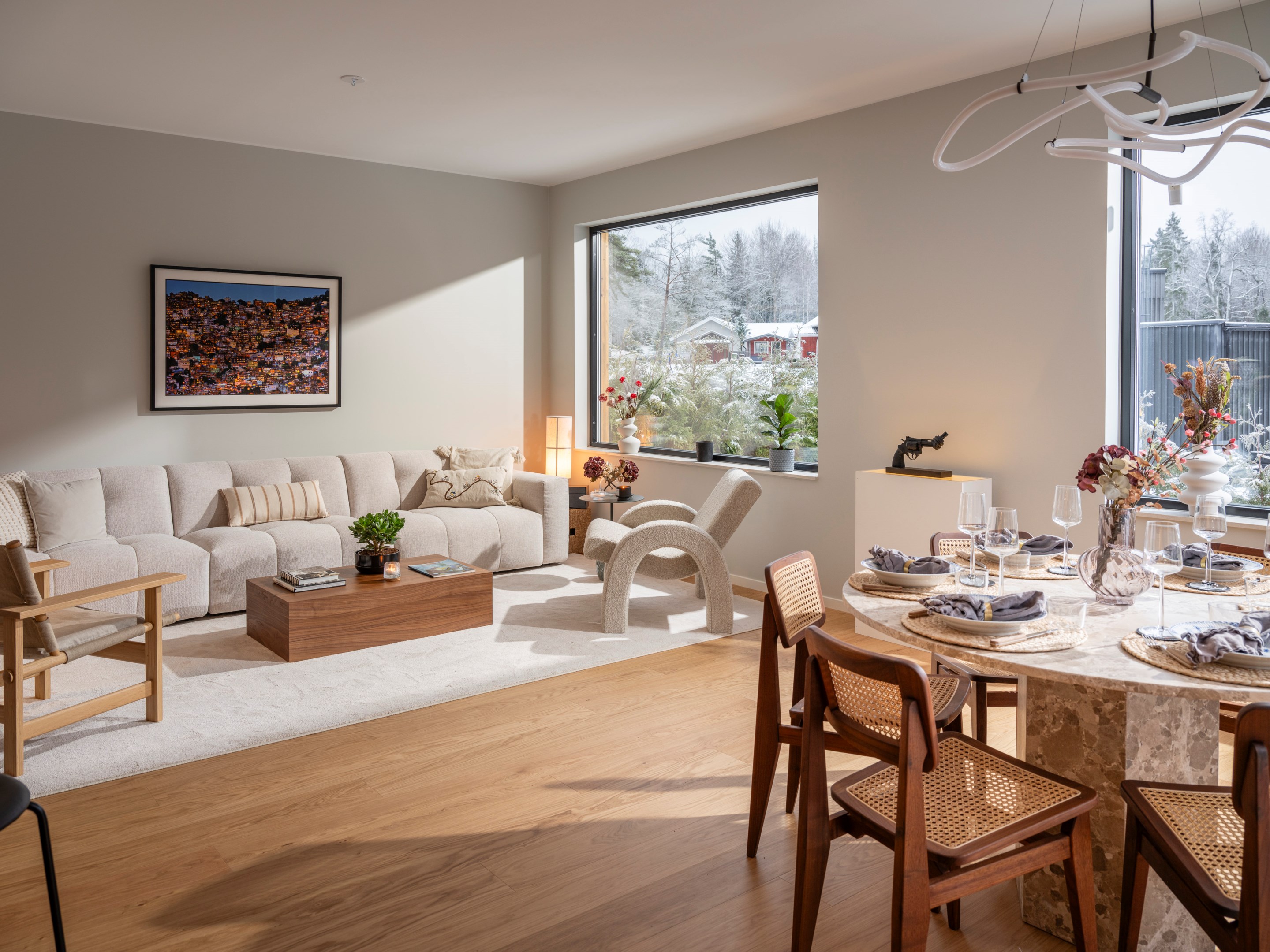 Bostadsbild från Åbroddsvägen 31A, parhus 2, Såld i Kummelnäs, Nacka