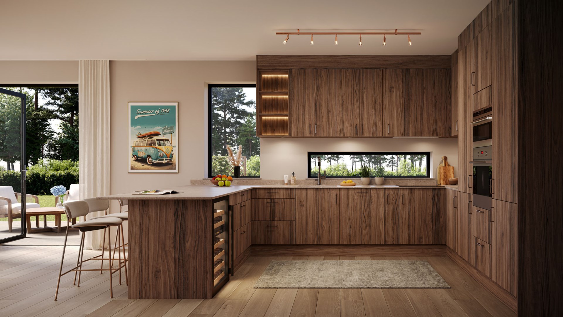 Bostadsbild från Åbroddsvägen 31B, parhus 1, Såld i Kummelnäs, Nacka