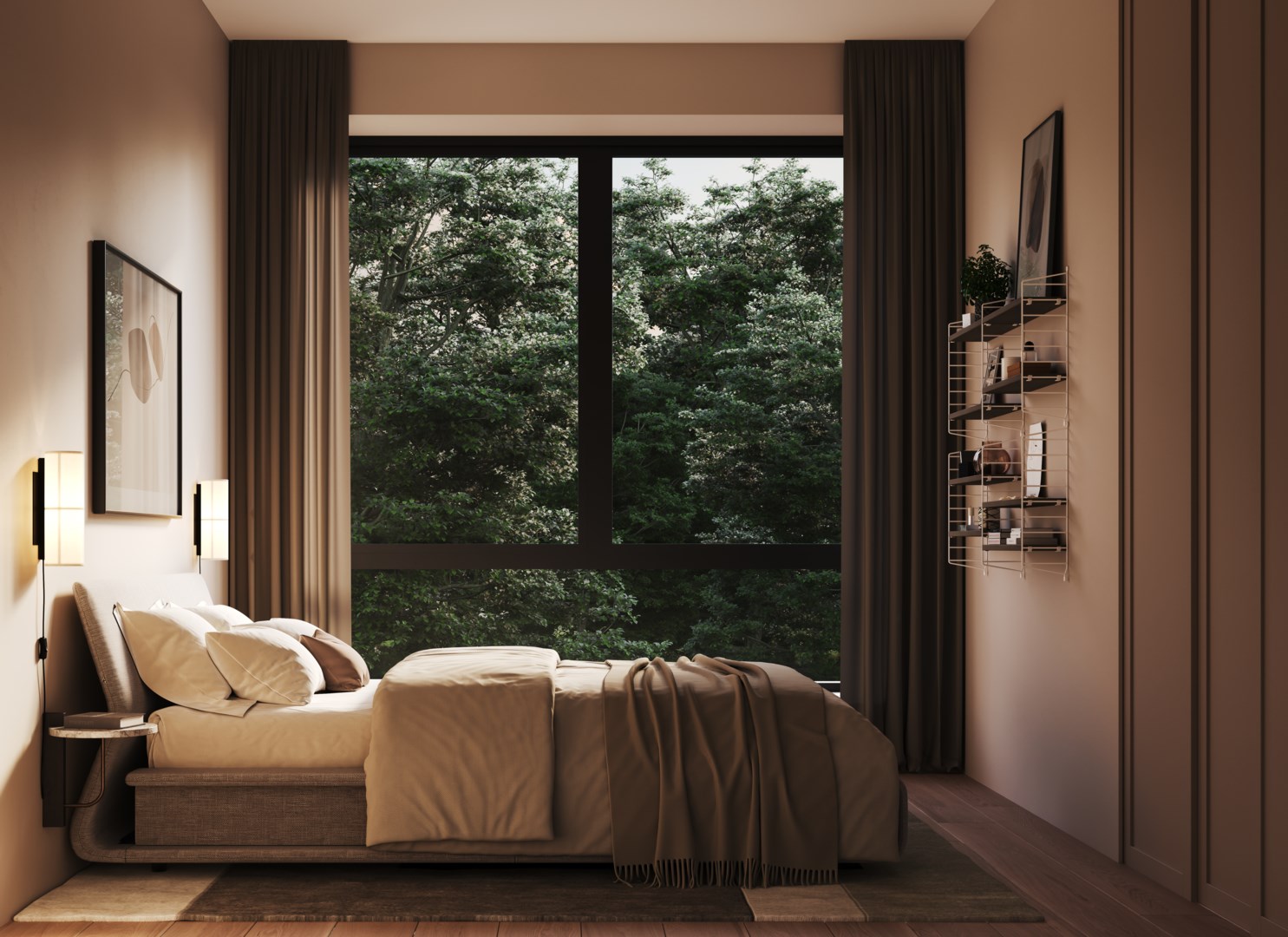 Bostadsbild från Åbroddsvägen 31B, parhus 1, Såld i Kummelnäs, Nacka