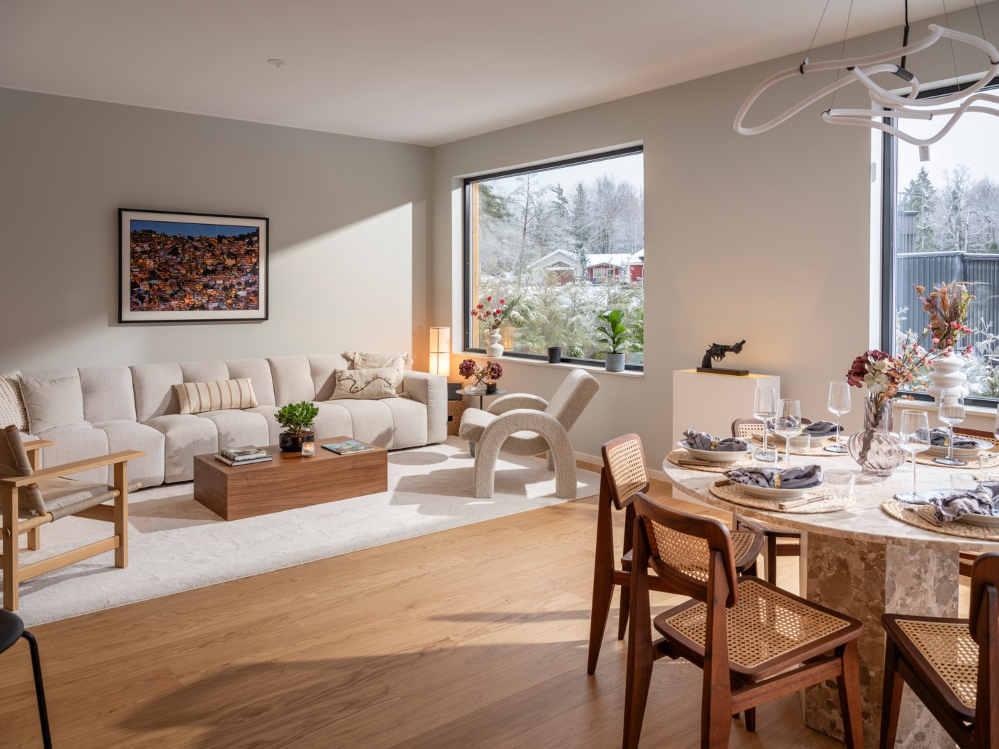 Bostadsbild från Åbroddsvägen 29B, parhus 16, Såld i Kummelnäs, Nacka