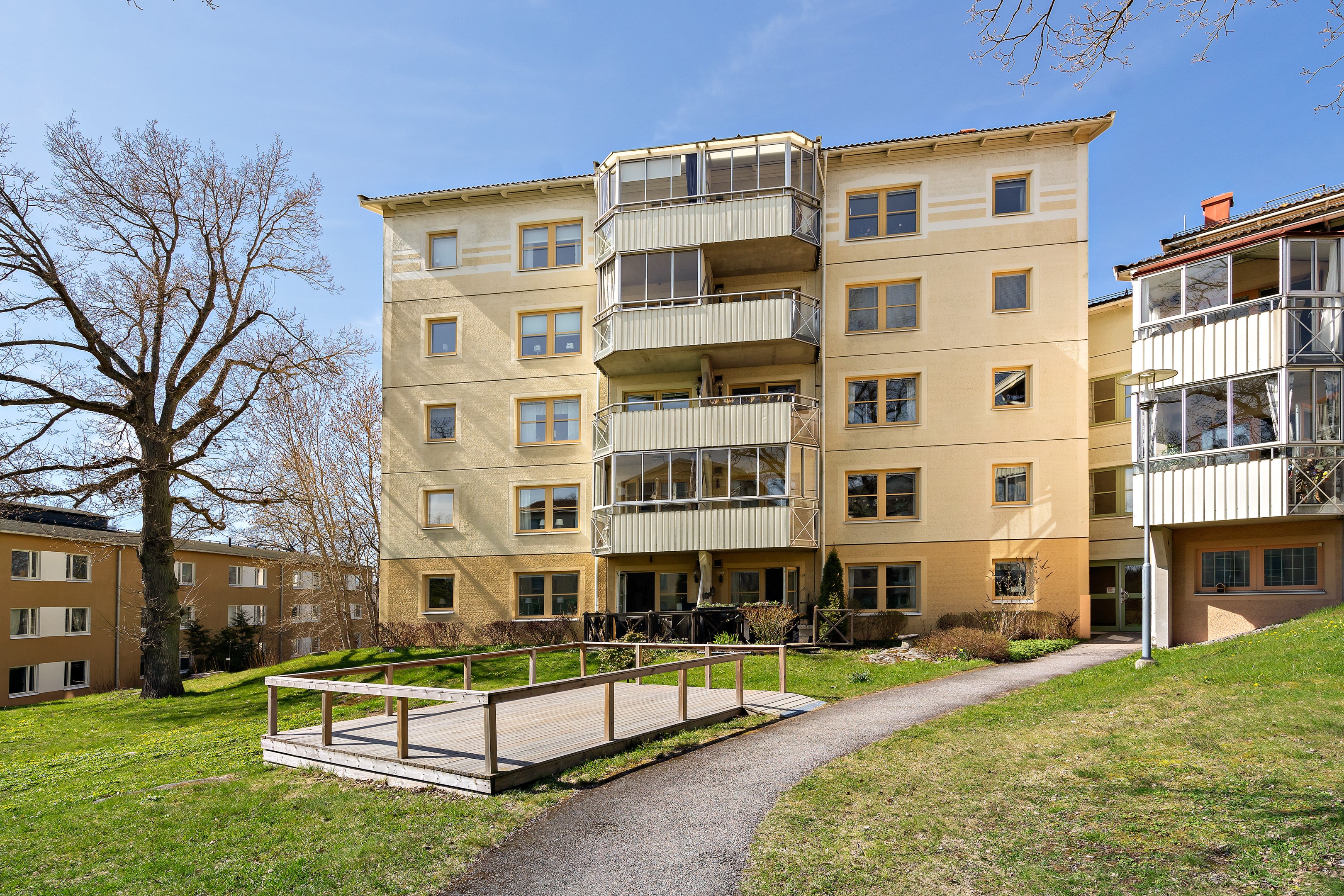 Bostadsbild från Centralvägen 20, Såld i Björknäs, Nacka