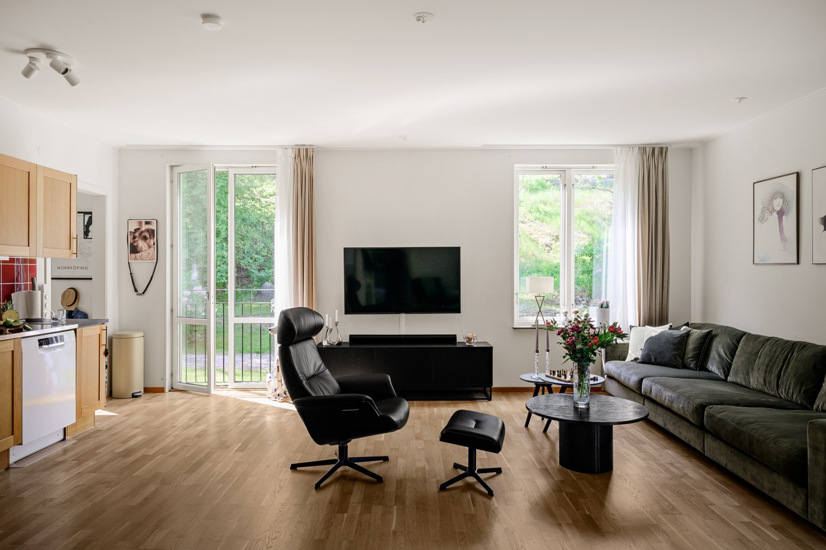 Bostadsbild från Mariagatan 9B, Såld i Hästhagen, Värmdö