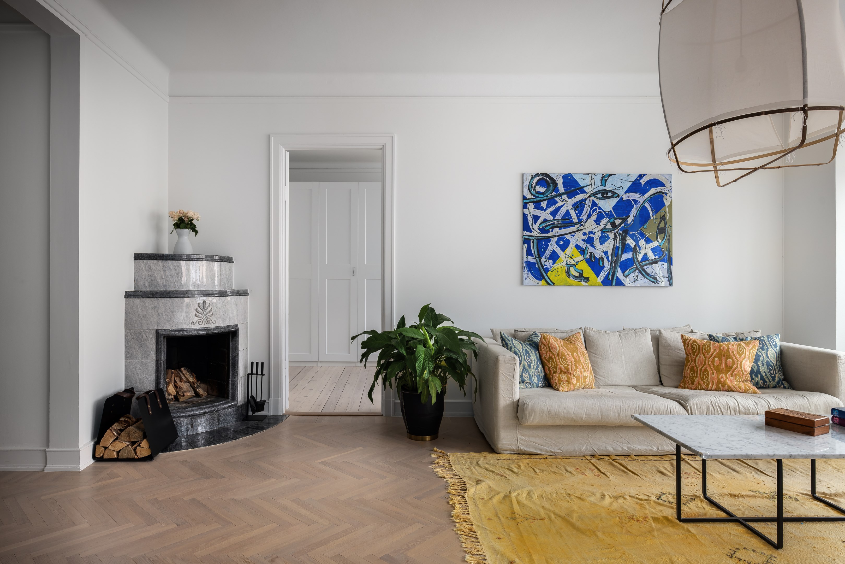 Bostadsbild från Hagagatan 4, Såld i Vasastan, Stockholm