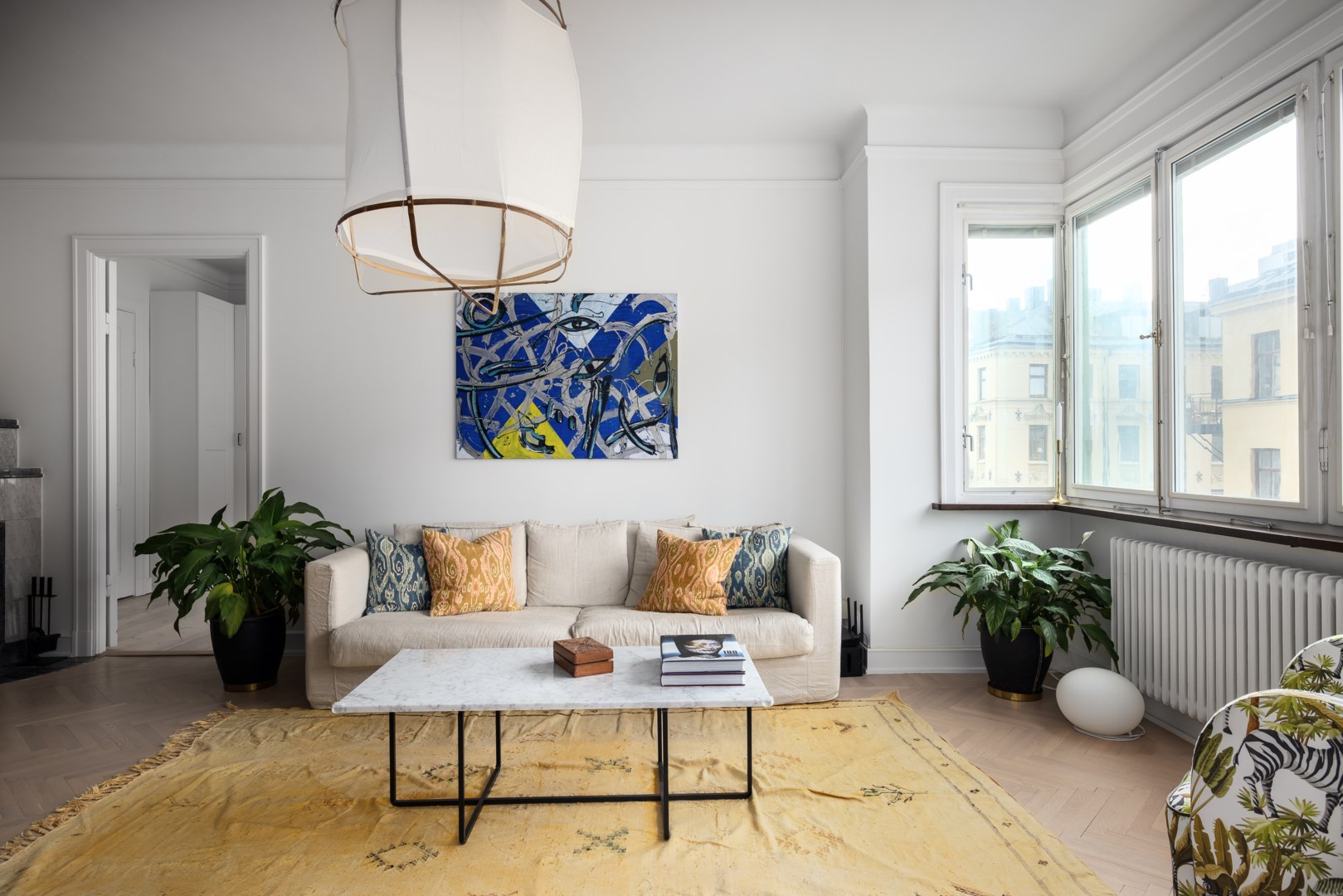 Bostadsbild från Hagagatan 4, Såld i Vasastan, Stockholm