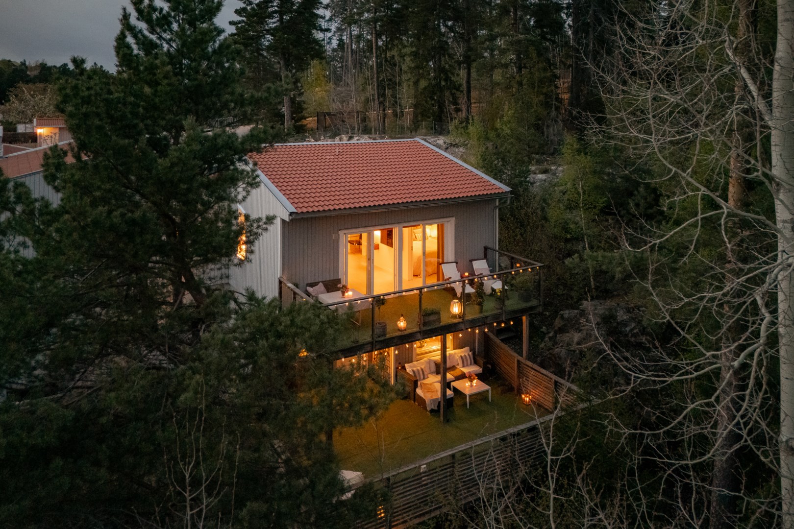 Bostadsbild från Fältspatsvägen 34B, Såld i Norra Lännersta, Nacka