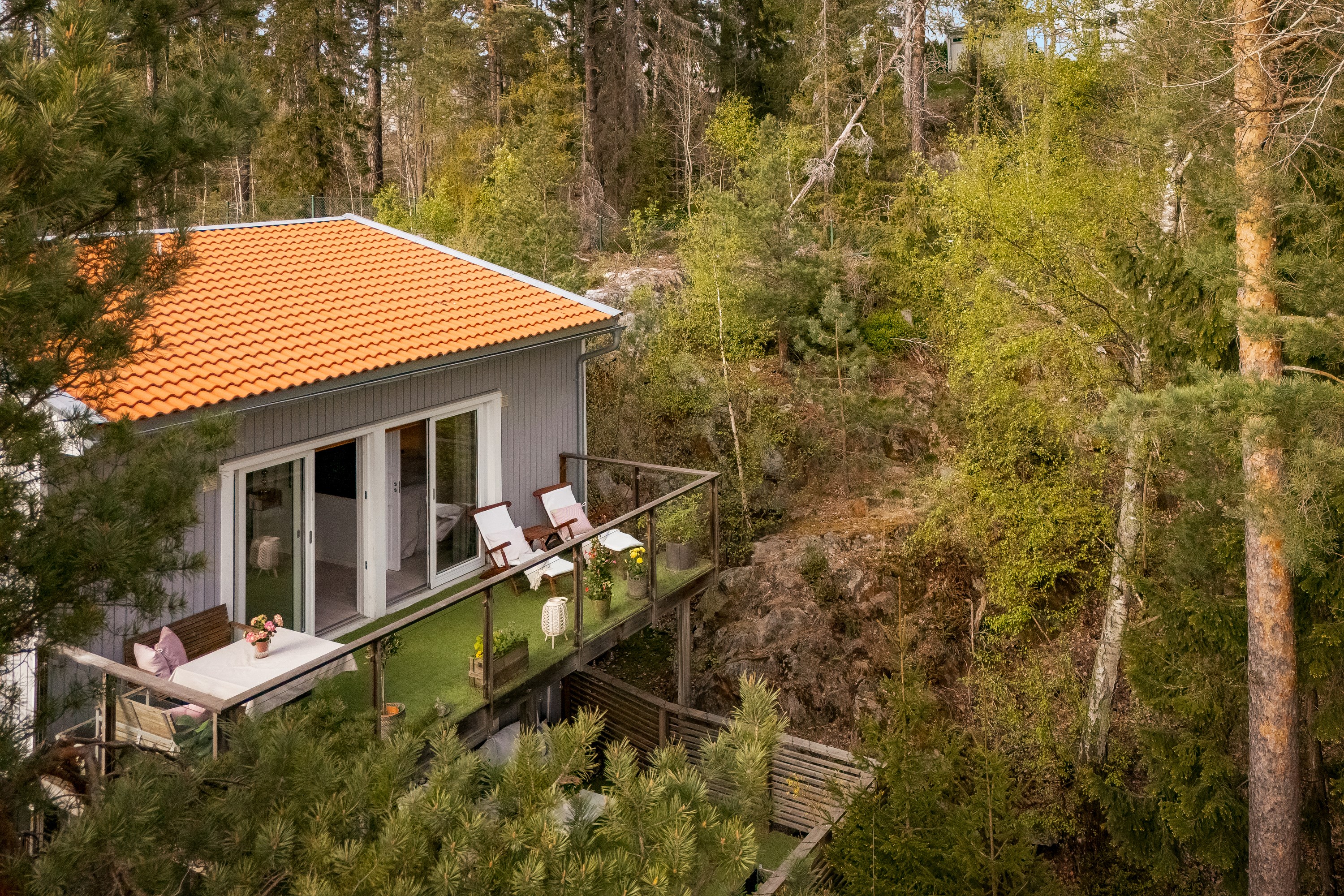 Bostadsbild från Fältspatsvägen 34B, Såld i Norra Lännersta, Nacka