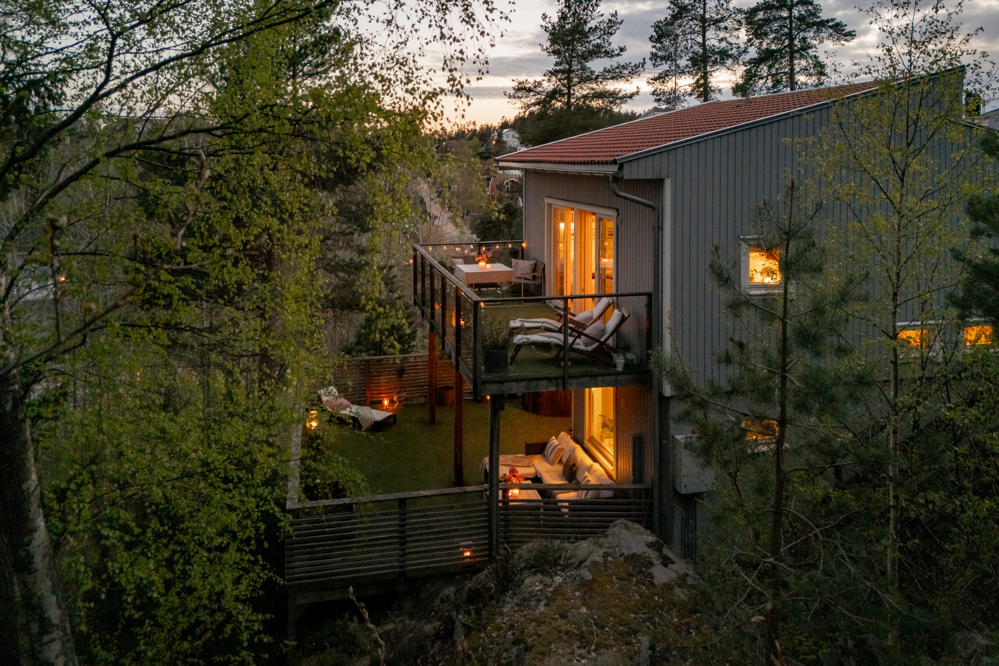 Bostadsbild från Fältspatsvägen 34B, Såld i Norra Lännersta, Nacka