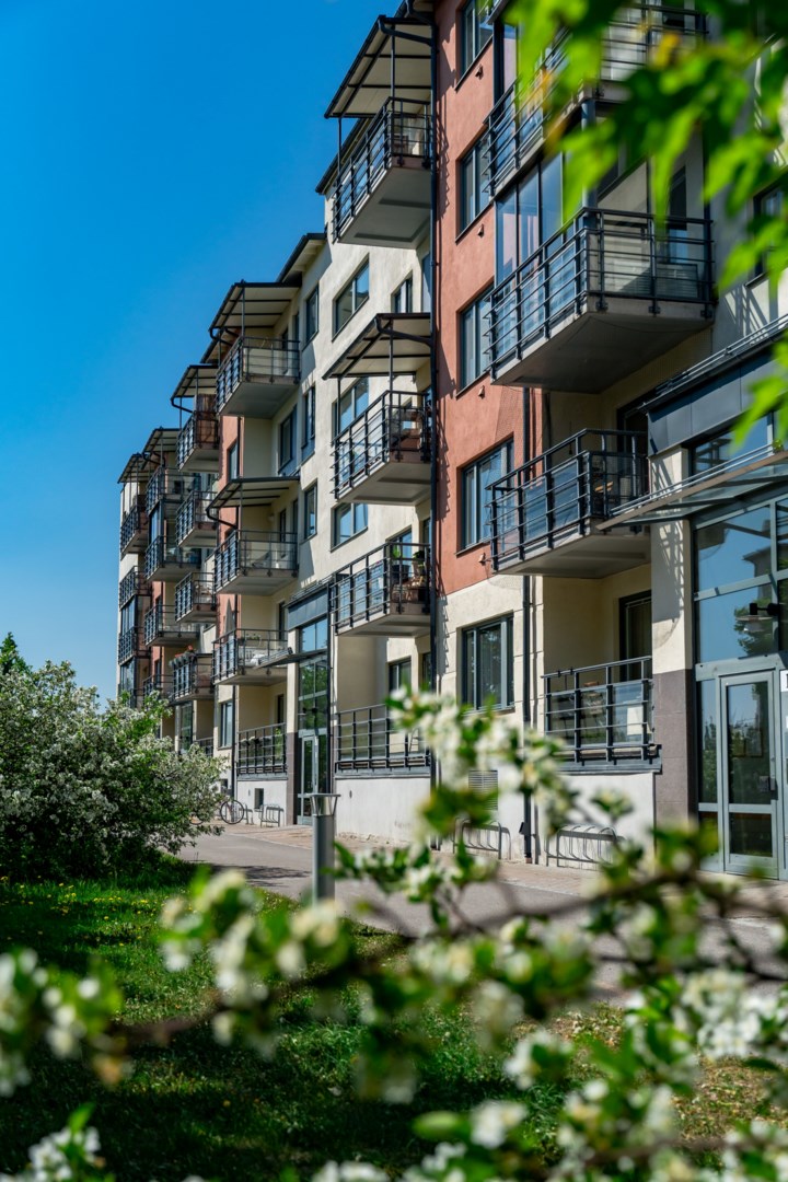 Bostadsbild från Kapellgatan 3, Kommande i Kapellgärdet, Uppsala