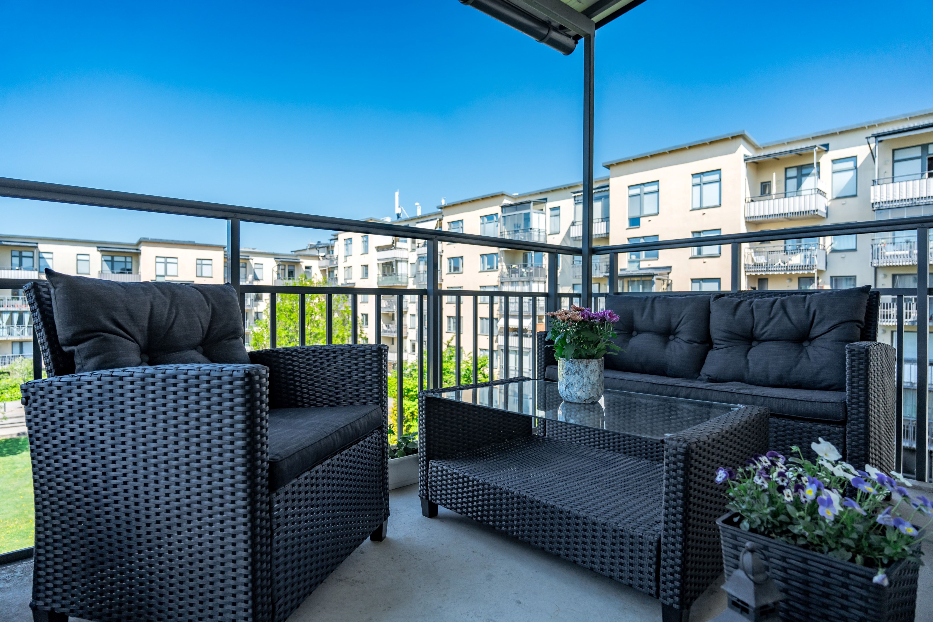 Bostadsbild från Kapellgatan 3, Kommande i Kapellgärdet, Uppsala