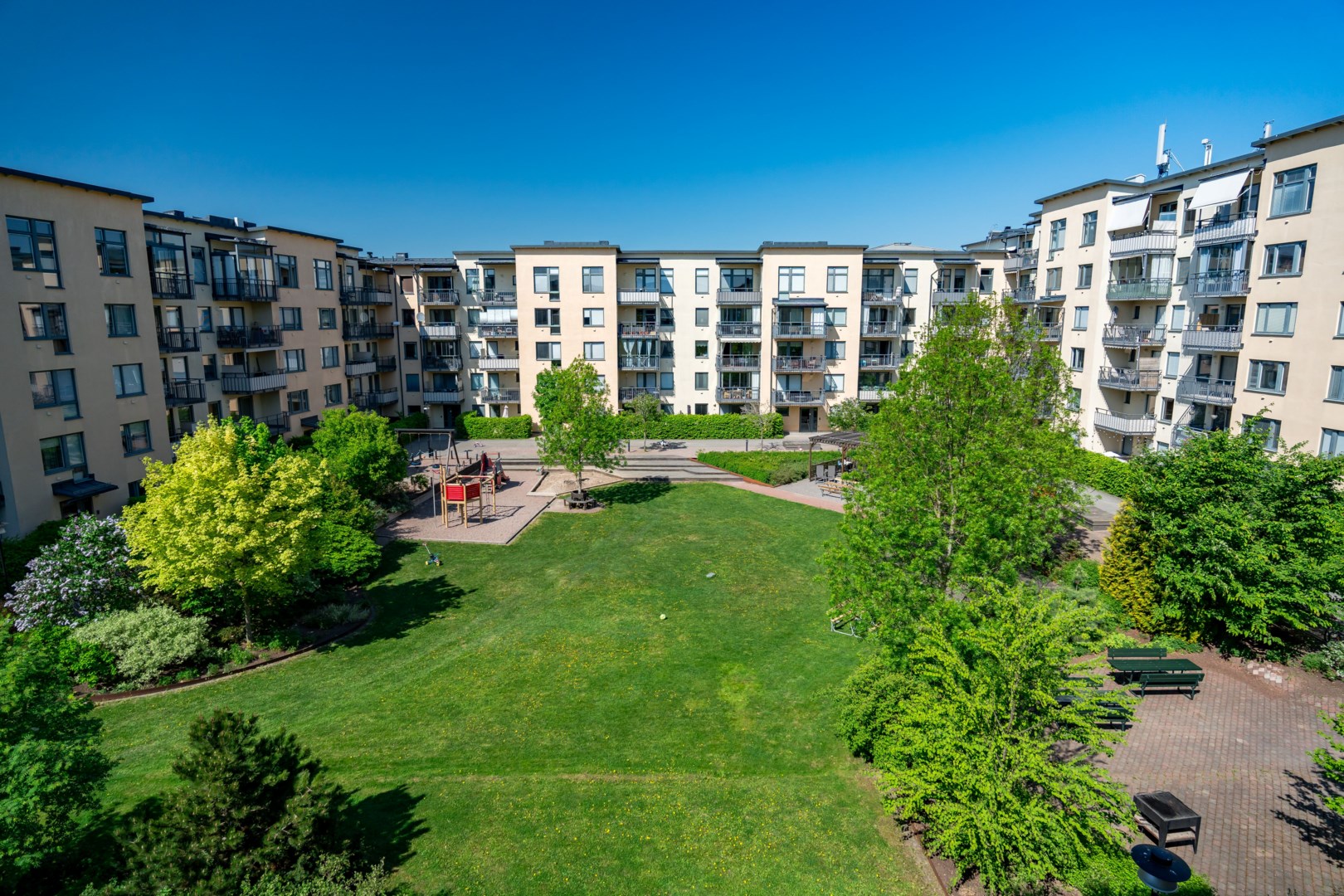 Bostadsbild från Kapellgatan 3, Kommande i Kapellgärdet, Uppsala
