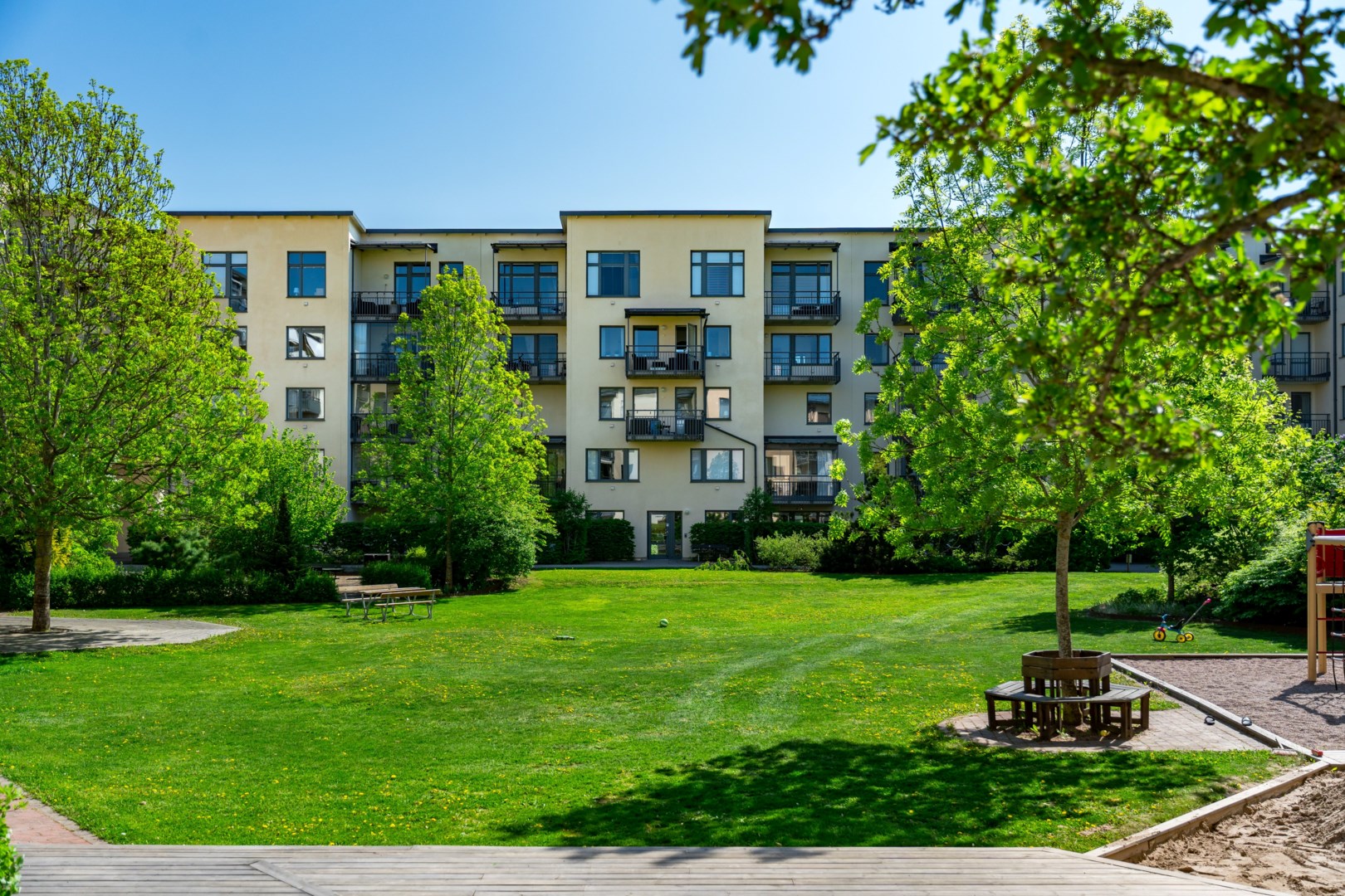 Bostadsbild från Kapellgatan 3, Kommande i Kapellgärdet, Uppsala