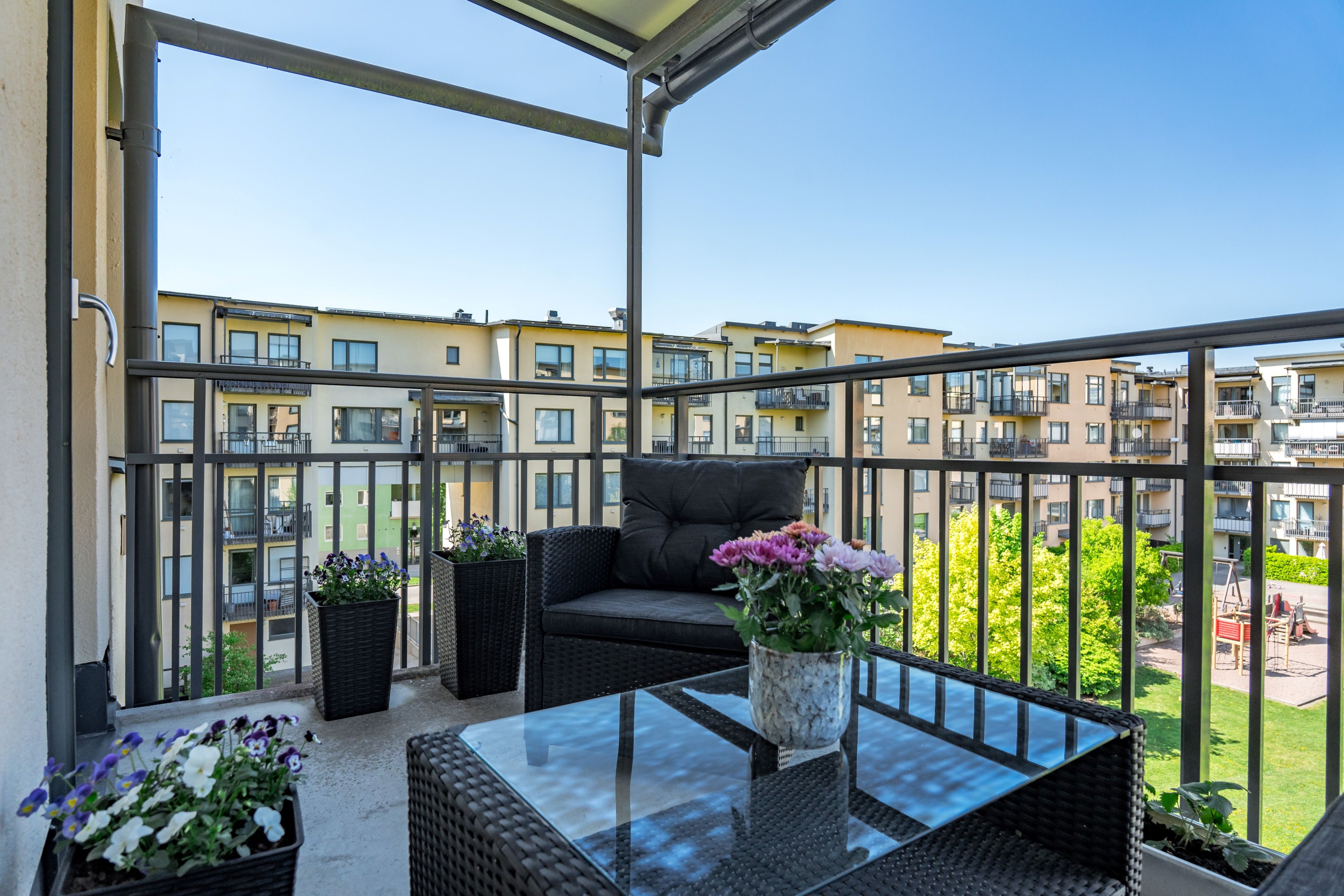 Bostadsbild från Kapellgatan 3, Kommande i Kapellgärdet, Uppsala