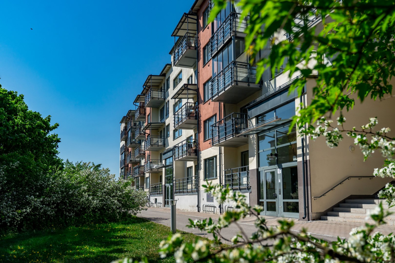 Bostadsbild från Kapellgatan 3, Kommande i Kapellgärdet, Uppsala
