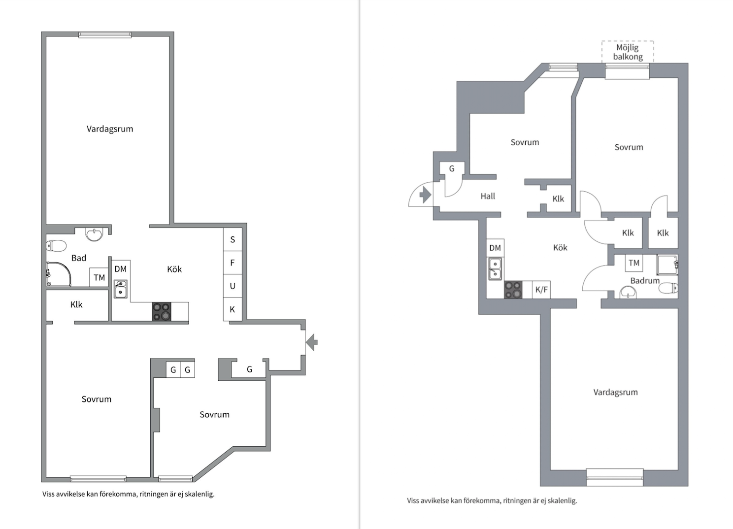 Planlösning från Karlsviksgatan 9, 3 tr, Såld i Kungsholmen - Norr Mälarstrand, Stockholm