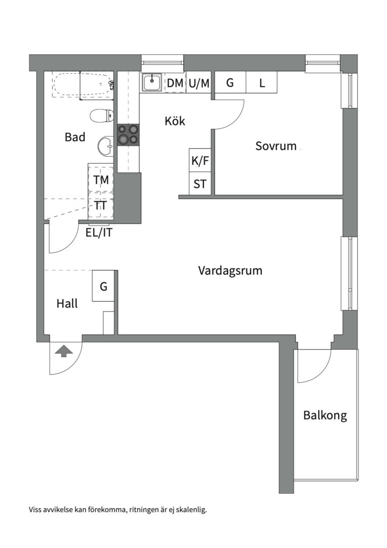 Bostadsbild från Tollareslingan 26, 12/12 tr, Såld i Tollare, Nacka