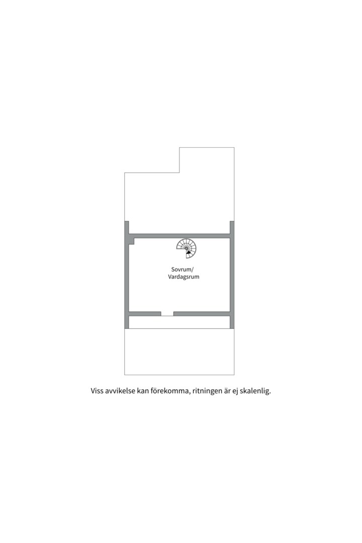 Planlösning från Norrholmsvägen 224, Såld i Östra Orminge, Nacka