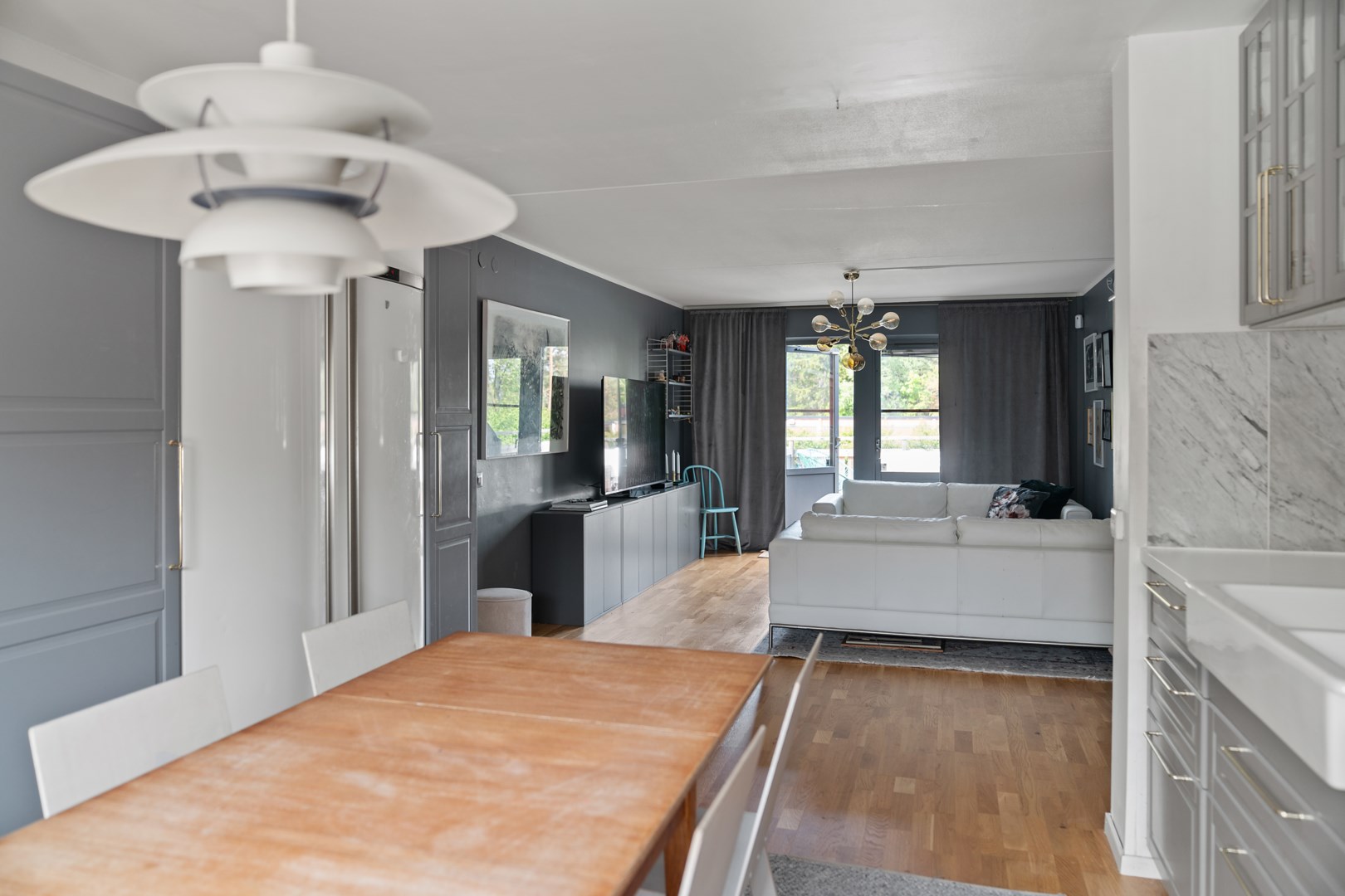 Bostadsbild från Norrholmsvägen 224, Såld i Östra Orminge, Nacka