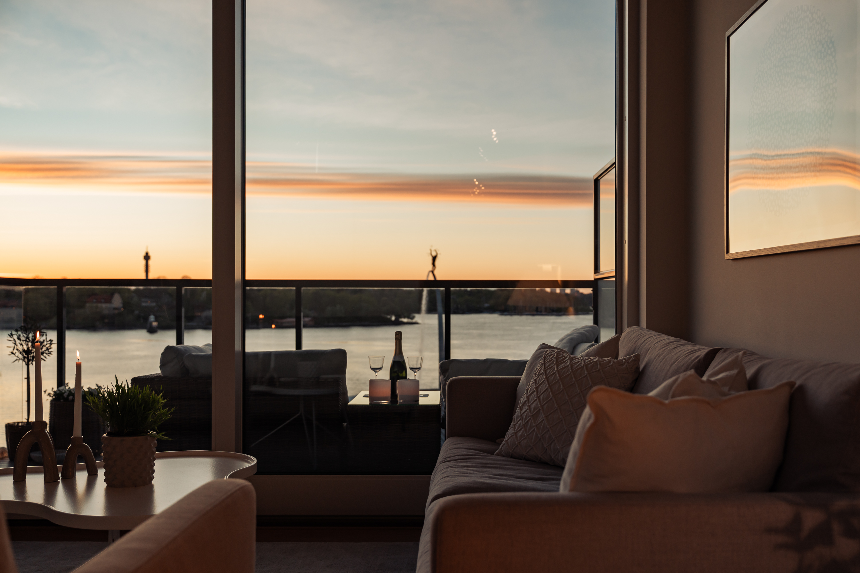 Bostadsbild från Augustendalsvägen 35, Såld i Nacka Strand, Nacka