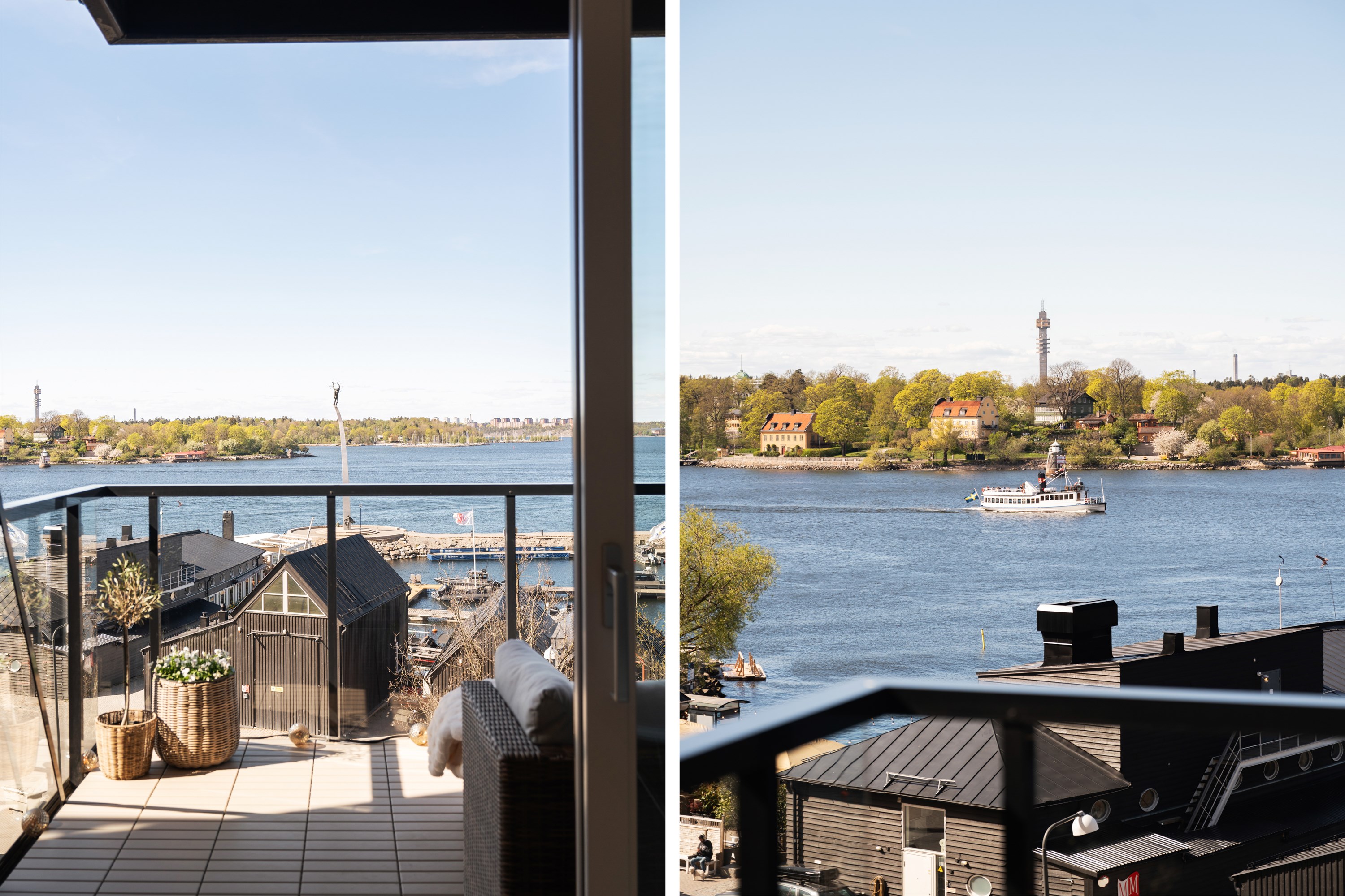 Bostadsbild från Augustendalsvägen 35, Såld i Nacka Strand, Nacka