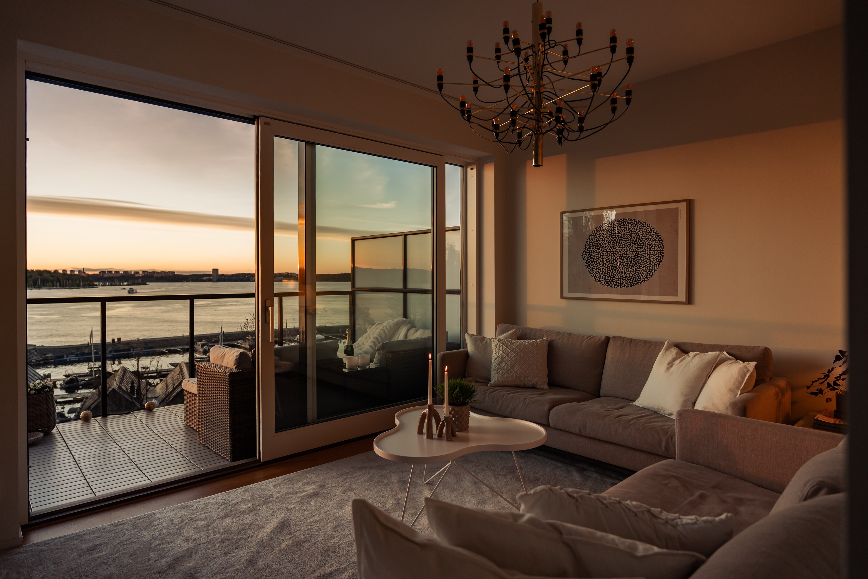 Bostadsbild från Augustendalsvägen 35, Såld i Nacka Strand, Nacka
