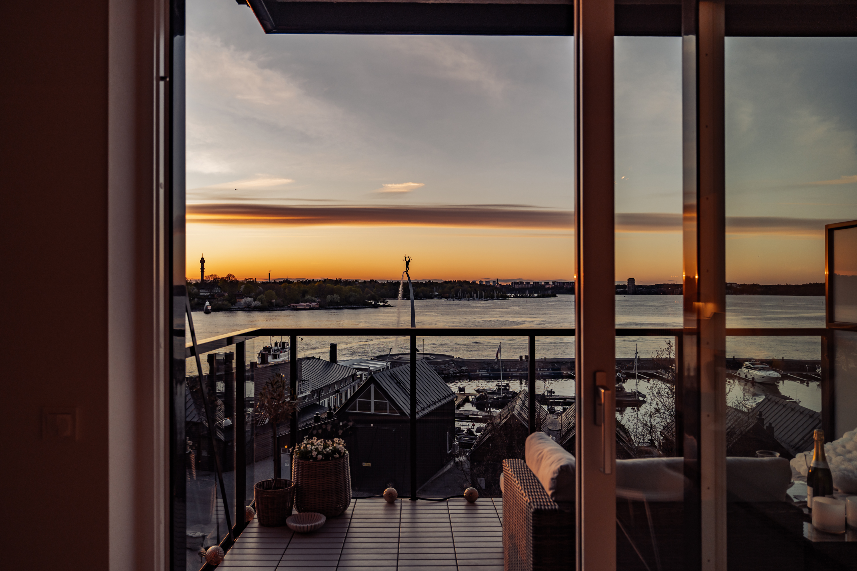 Bostadsbild från Augustendalsvägen 35, Såld i Nacka Strand, Nacka