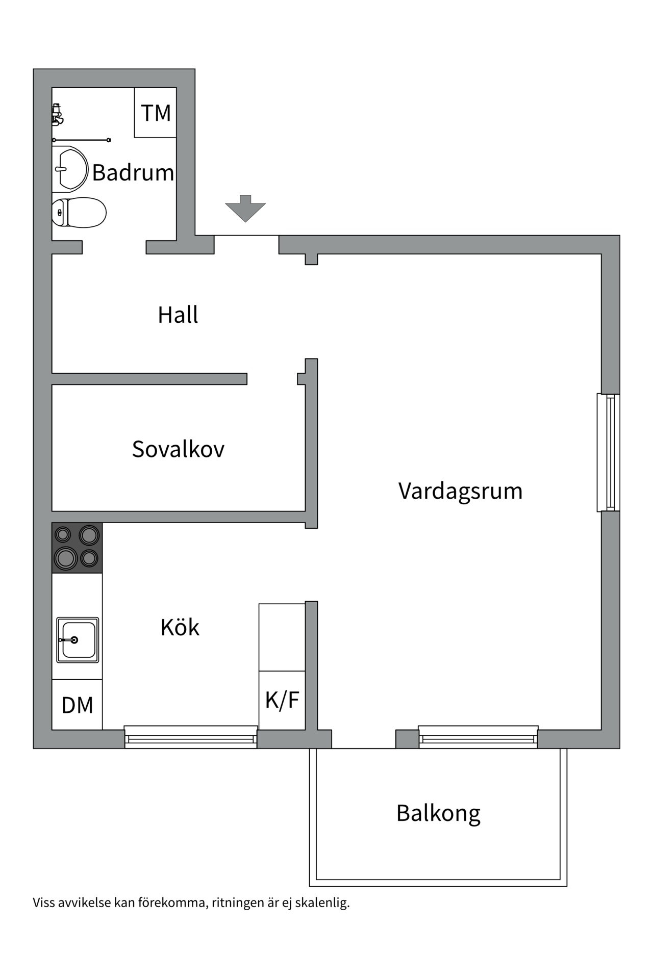 Bostadsbild från Beckasinvägen 33, Såld i Saltängen, Nacka