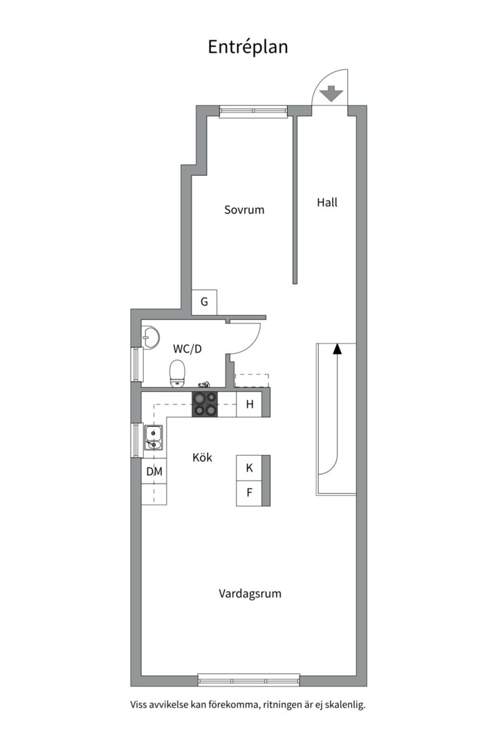 Bostadsbild från Talluddsvägen 4I, Såld i Björknäs, Nacka