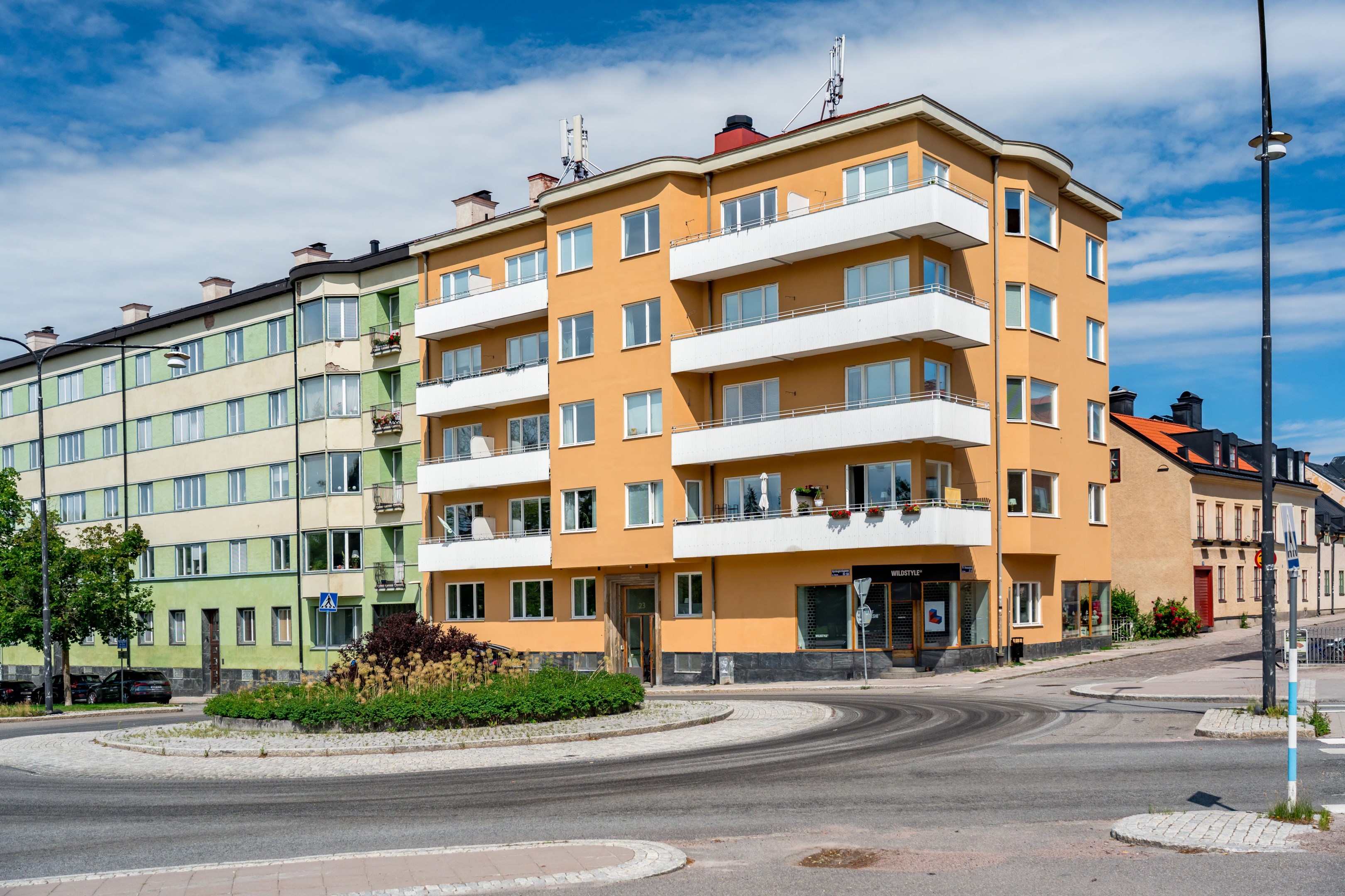 Bostadsbild från Kyrkogårdsgatan 23, Såld i Öfre Slotts, Uppsala