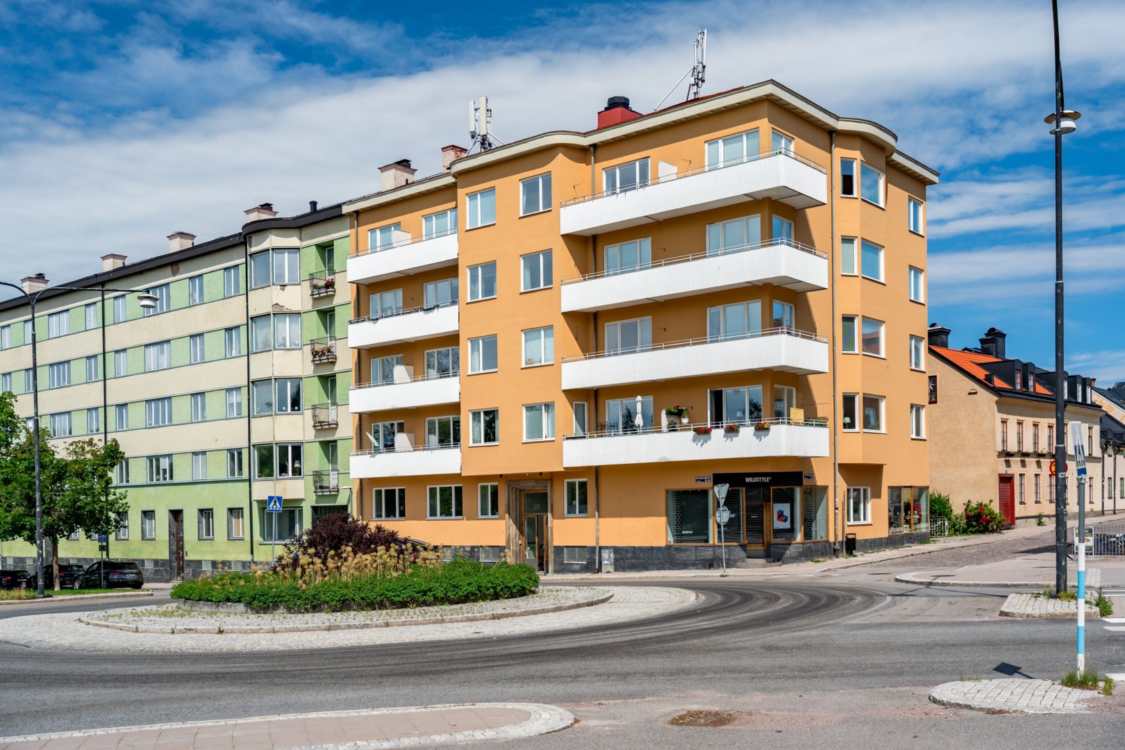 Bostadsbild från Kyrkogårdsgatan 23, Såld i Öfre Slotts, Uppsala