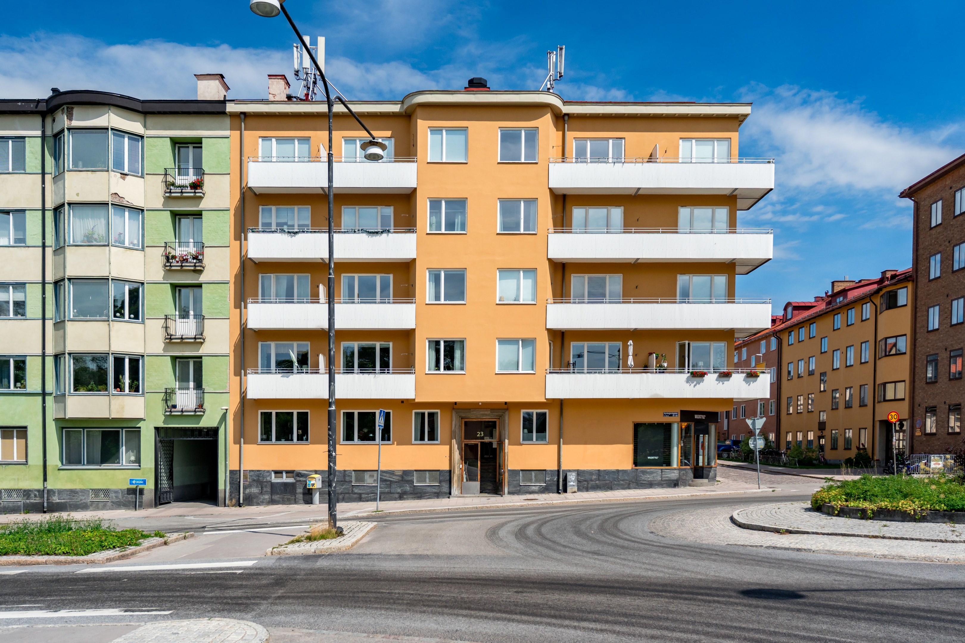 Bostadsbild från Kyrkogårdsgatan 23, Såld i Öfre Slotts, Uppsala