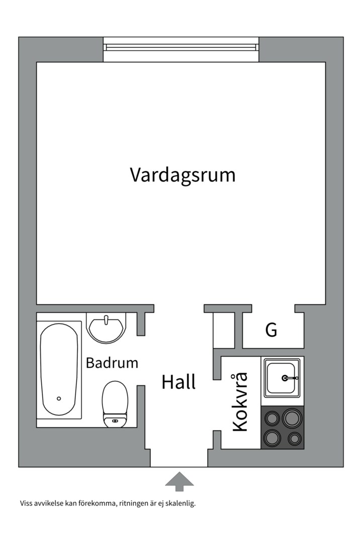 Planlösning från Baltzar von Platens gata 7C, Såld i Kungsholmen - Norr Mälarstrand, Stockholm