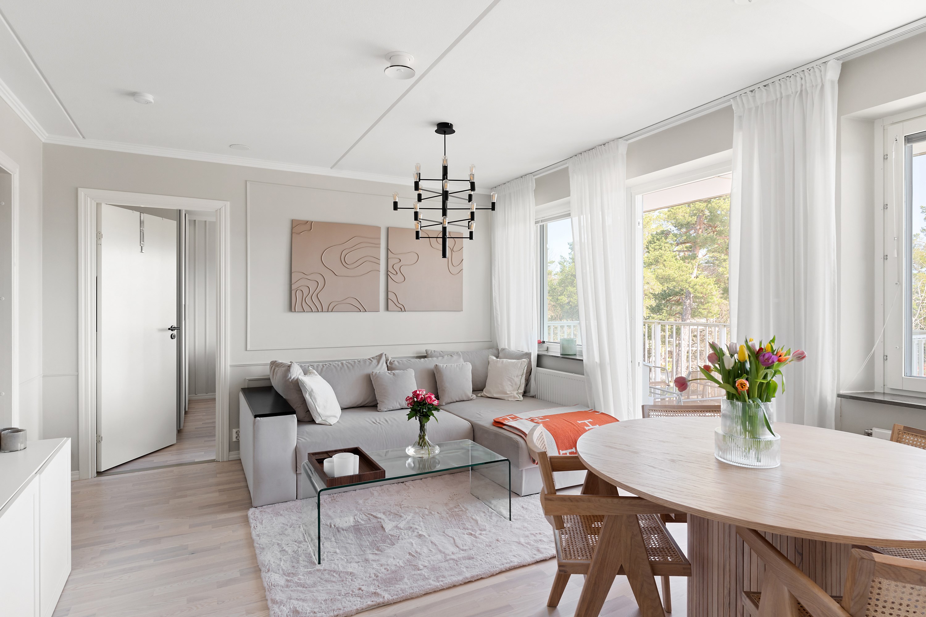 Bostadsbild från Hedenströms väg 13, Kommande i Tollare, Nacka