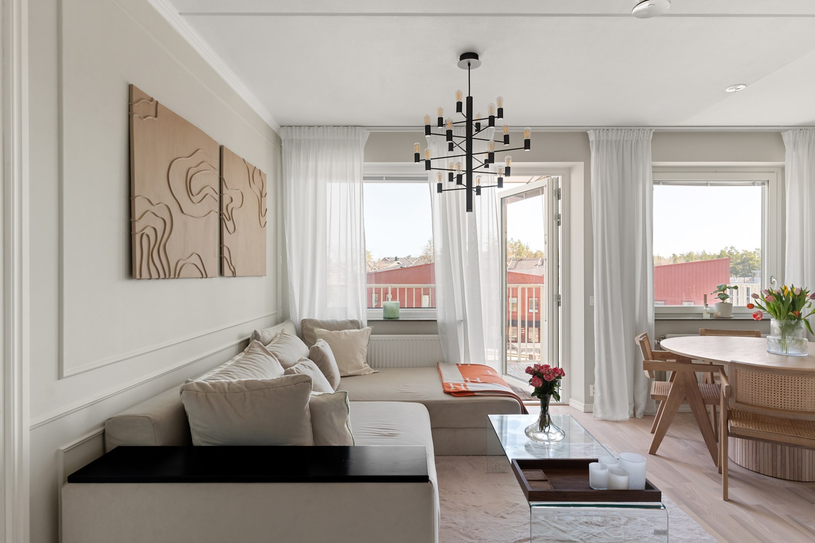 Bostadsbild från Hedenströms väg 13, Kommande i Tollare, Nacka