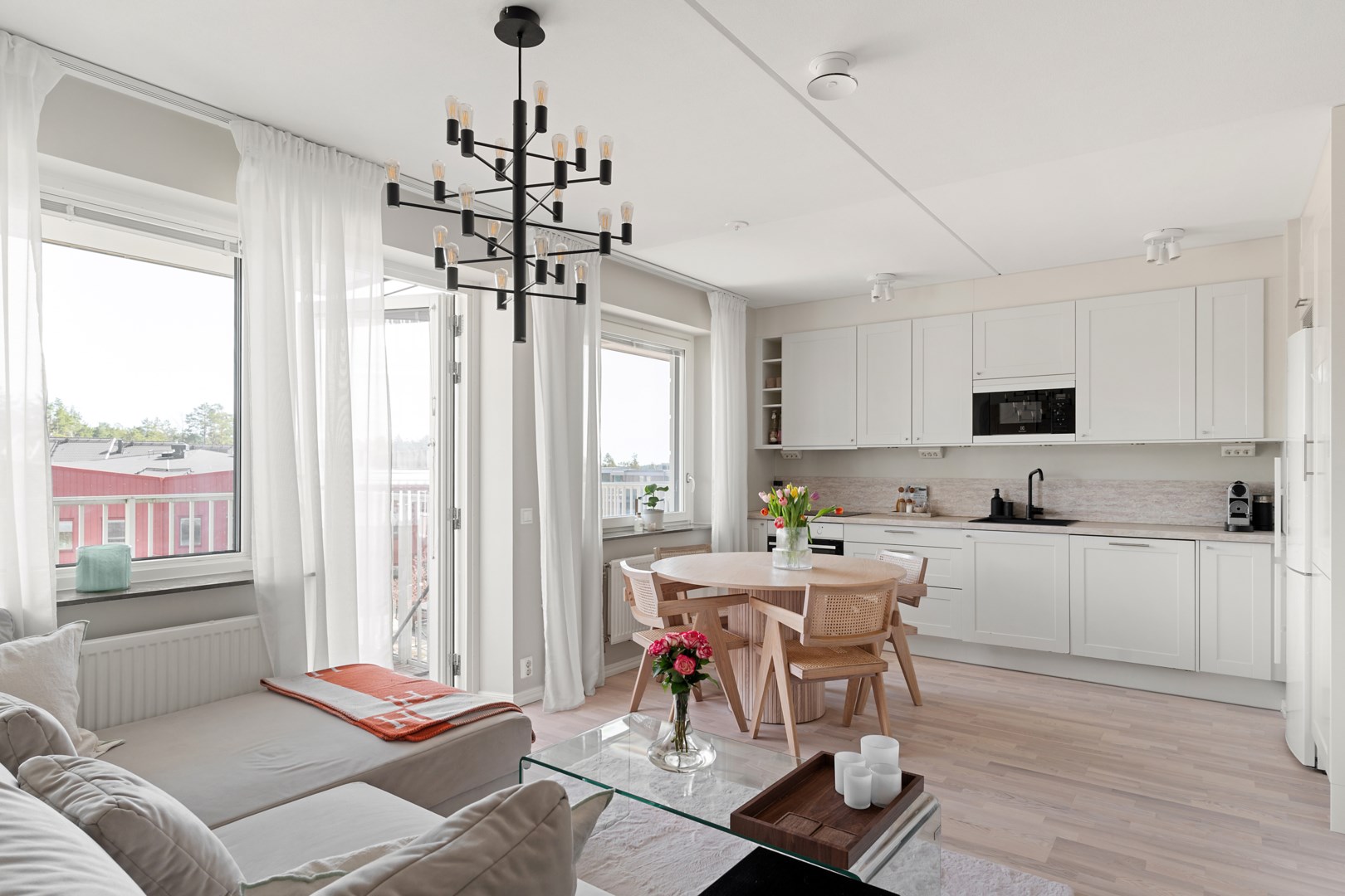 Bostadsbild från Hedenströms väg 13, Kommande i Tollare, Nacka