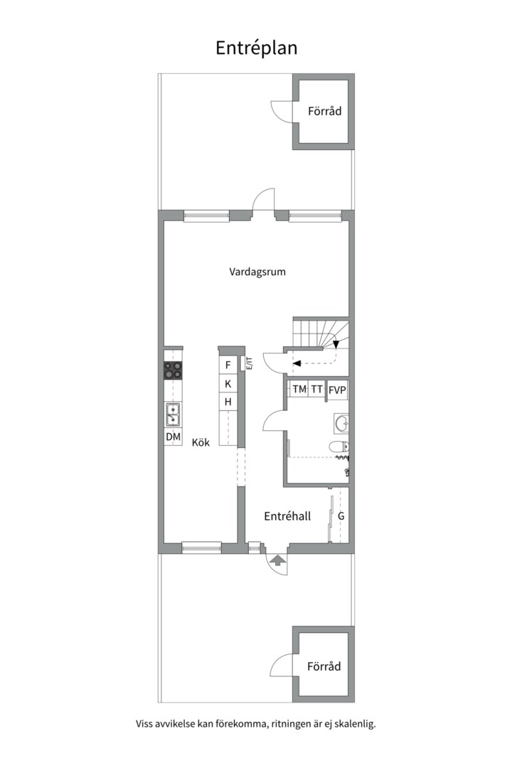 Planlösning från Fredrikstrandsvägen 56B, Kommande i Ekerö, Ekerö
