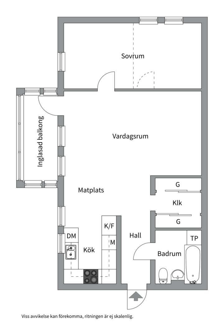 Planlösning från Ormingeringen 60A, Kommande i Västra Orminge, Nacka