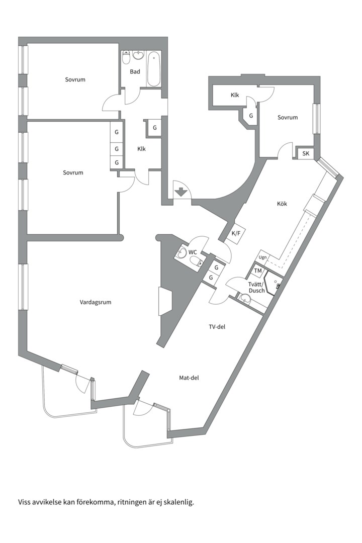 Bostadsbild från Börjegatan 5A, Såld i Främre Luthagen, Uppsala