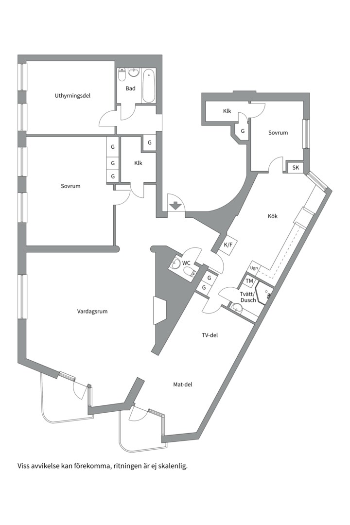 Bostadsbild från Börjegatan 5A, Såld i Främre Luthagen, Uppsala