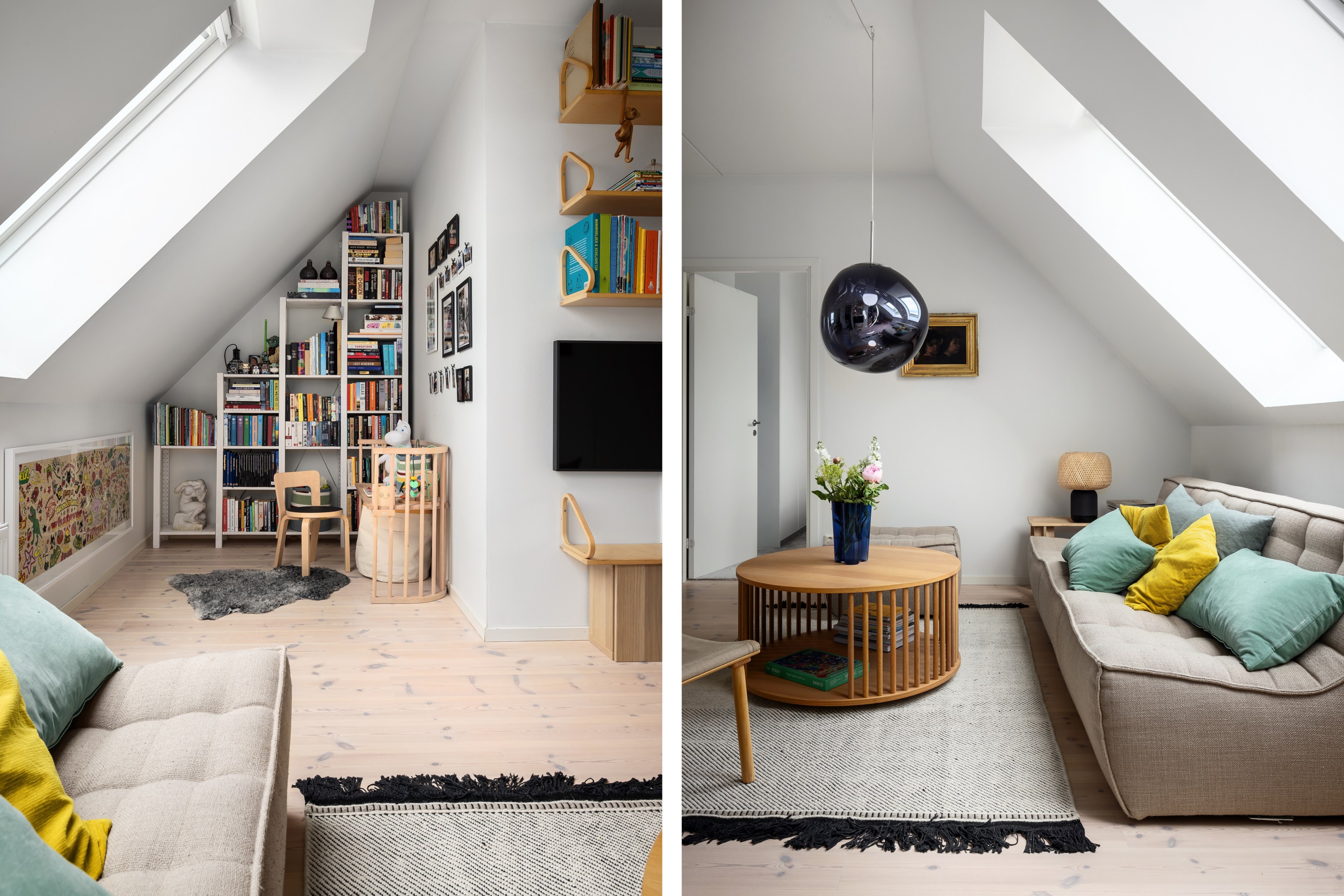 Bostadsbild från Järla Gårdsväg 11, Vindslägenhet, Såld i Järla sjö, Nacka