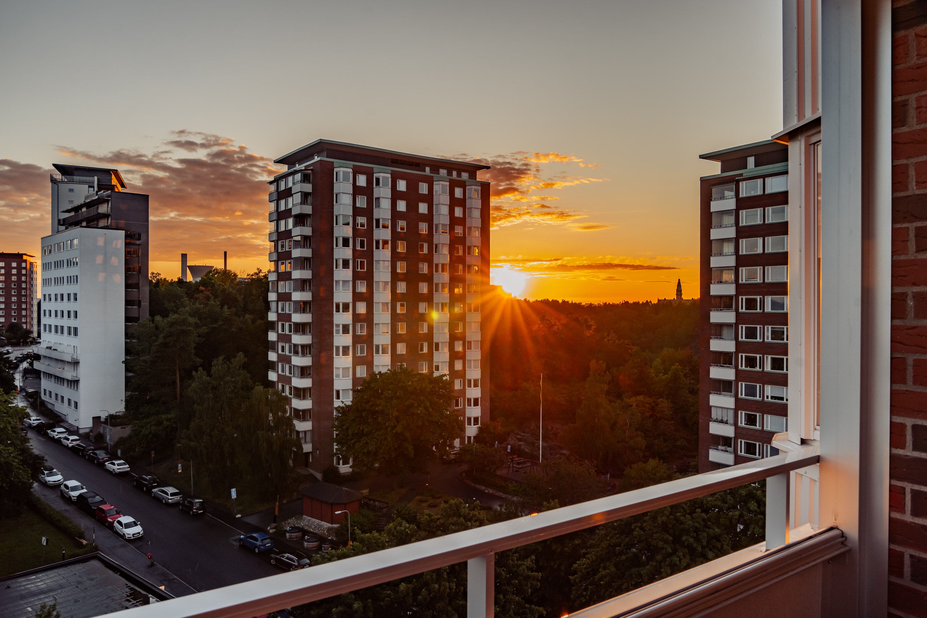Bostadsbild från Alphyddevägen 9, 10tr, Såld i , Nacka