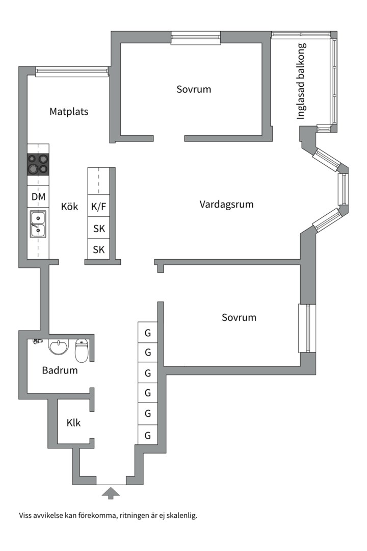 Planlösning från Alphyddevägen 9, 10tr, Såld i , Nacka