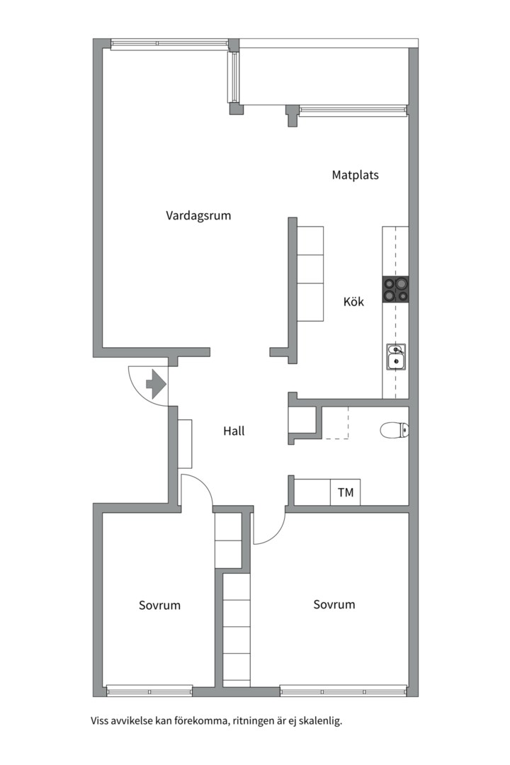 Bostadsbild från Vetterslundsgatan 14, Såld i Vetterslund, Västerås