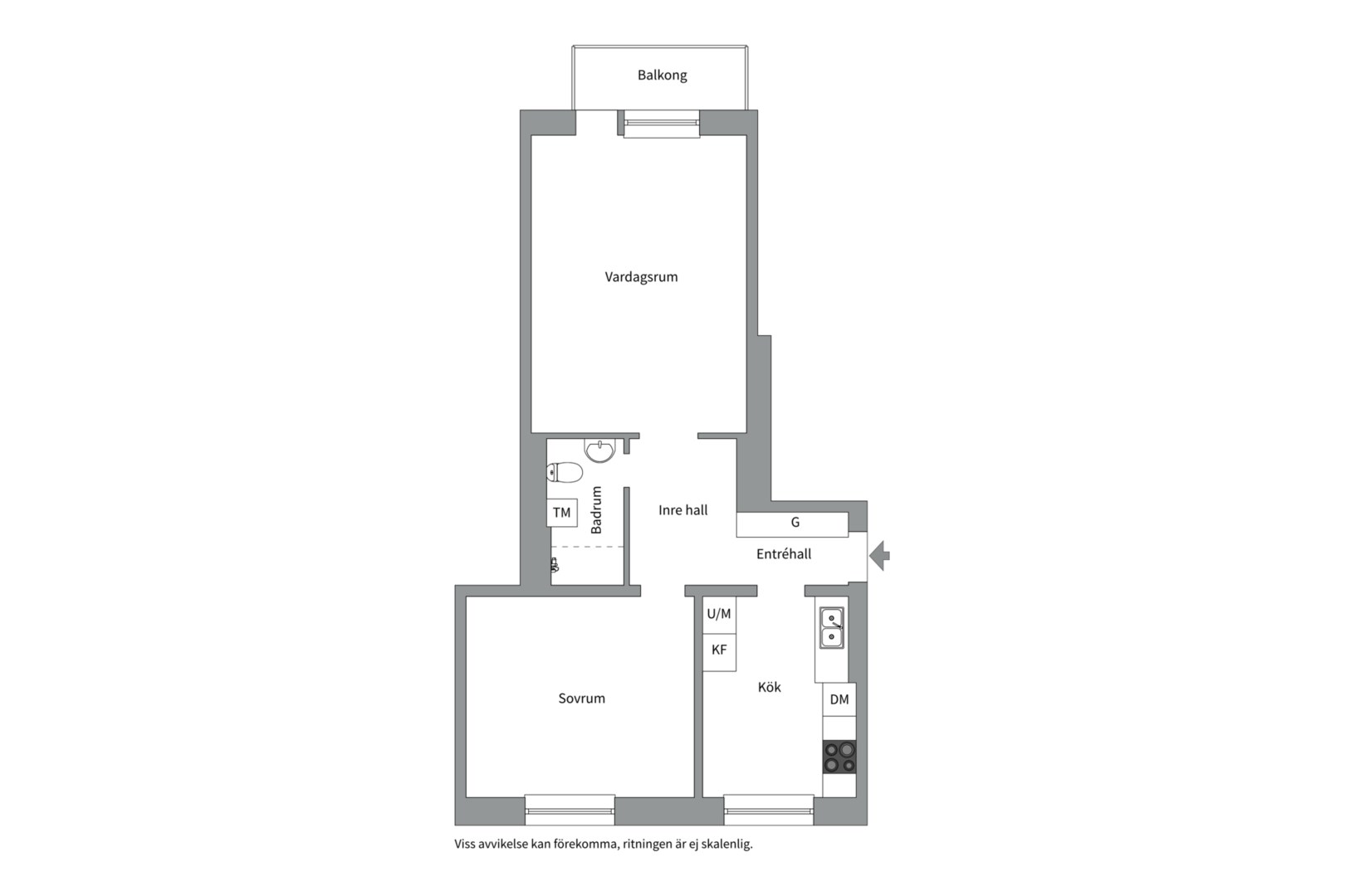 Planlösning från Fålhagsleden 3D, Kommande i Fålhagen, Uppsala