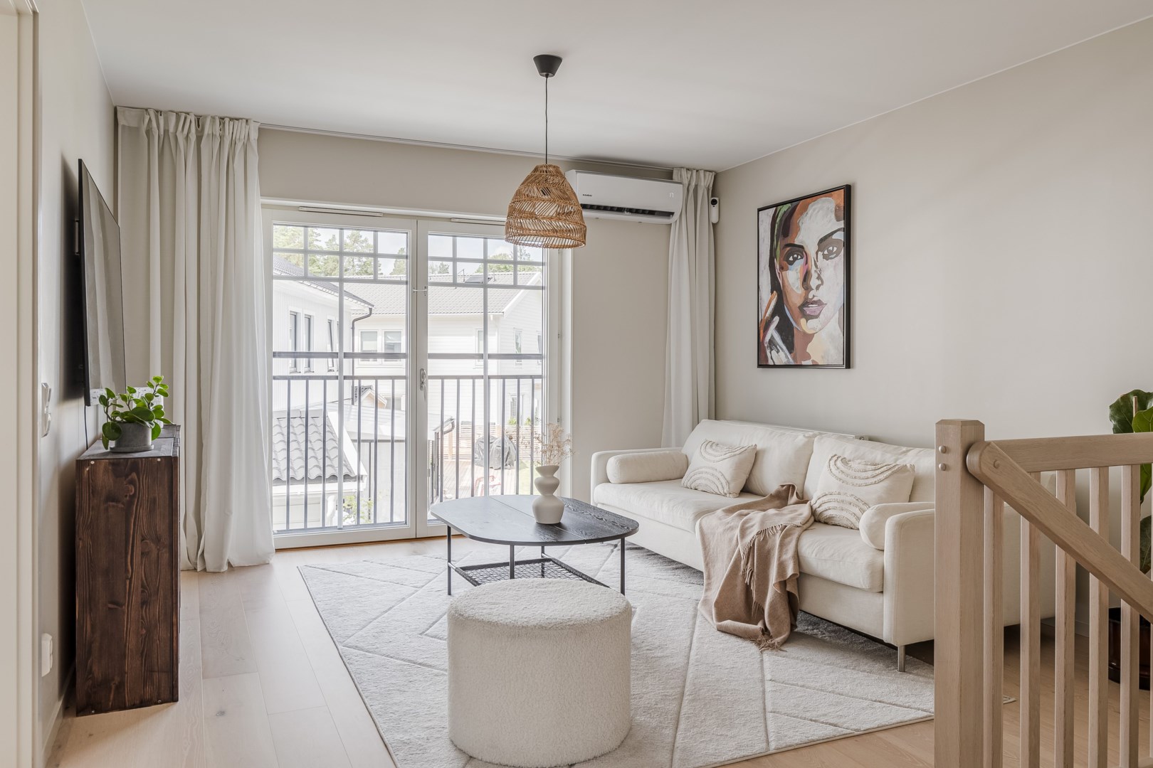 Bostadsbild från Björnmossvägen 16, Kommande i Lindbacken, Uppsala