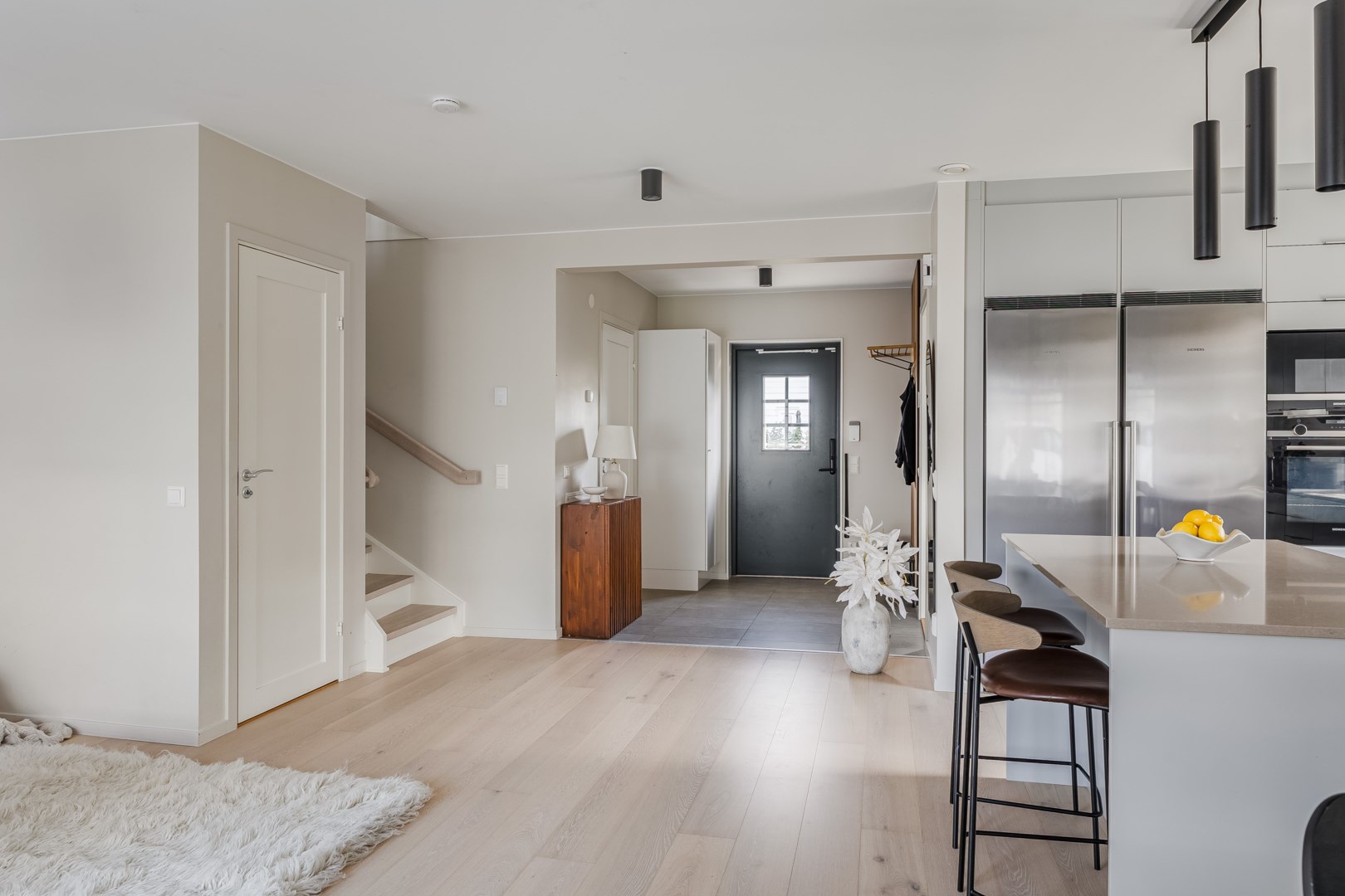 Bostadsbild från Björnmossvägen 16, Kommande i Lindbacken, Uppsala