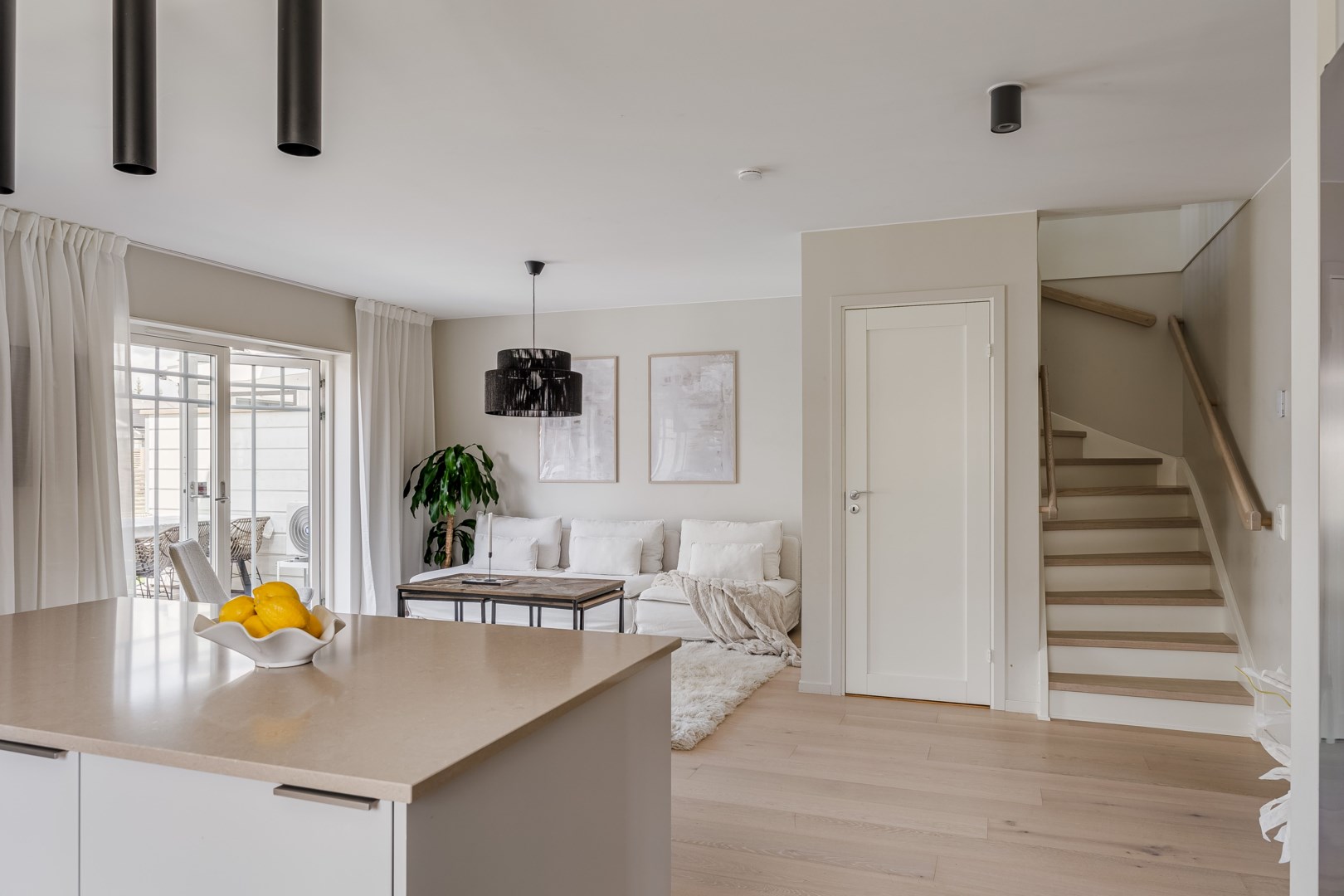 Bostadsbild från Björnmossvägen 16, Kommande i Lindbacken, Uppsala