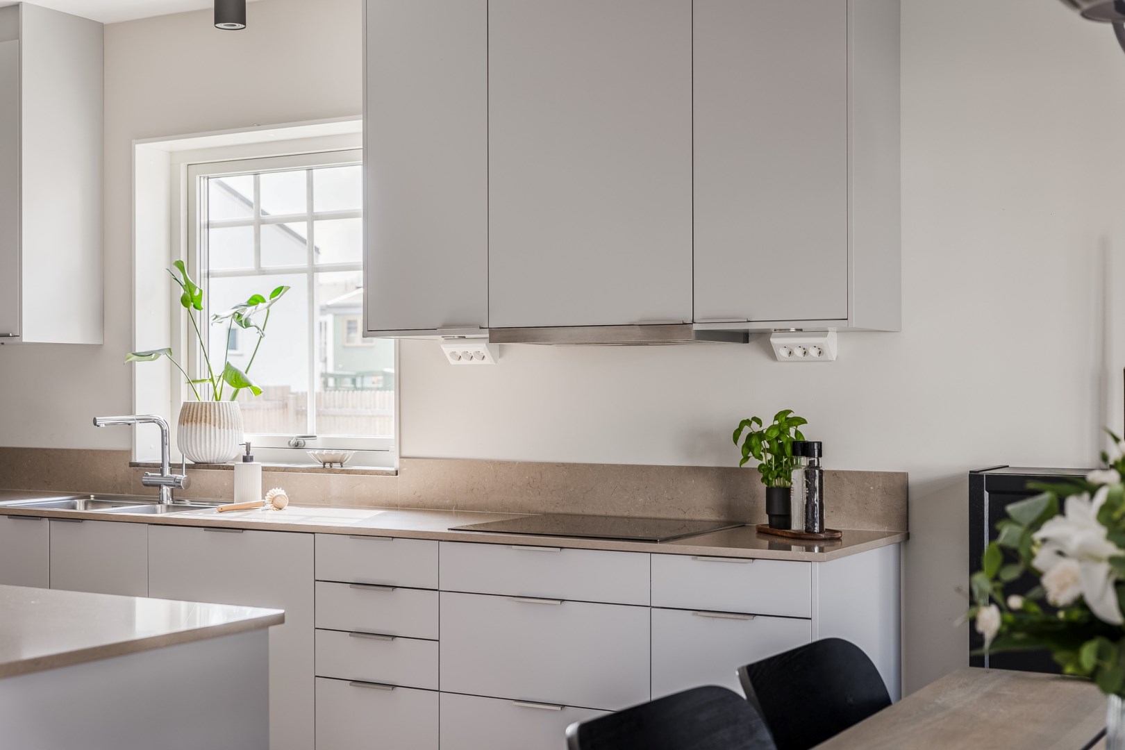 Bostadsbild från Björnmossvägen 16, Kommande i Lindbacken, Uppsala