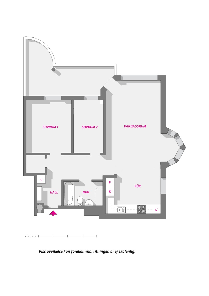 Bostadsbild från Narvavägen 81, Såld i Krumeluren, Västerås