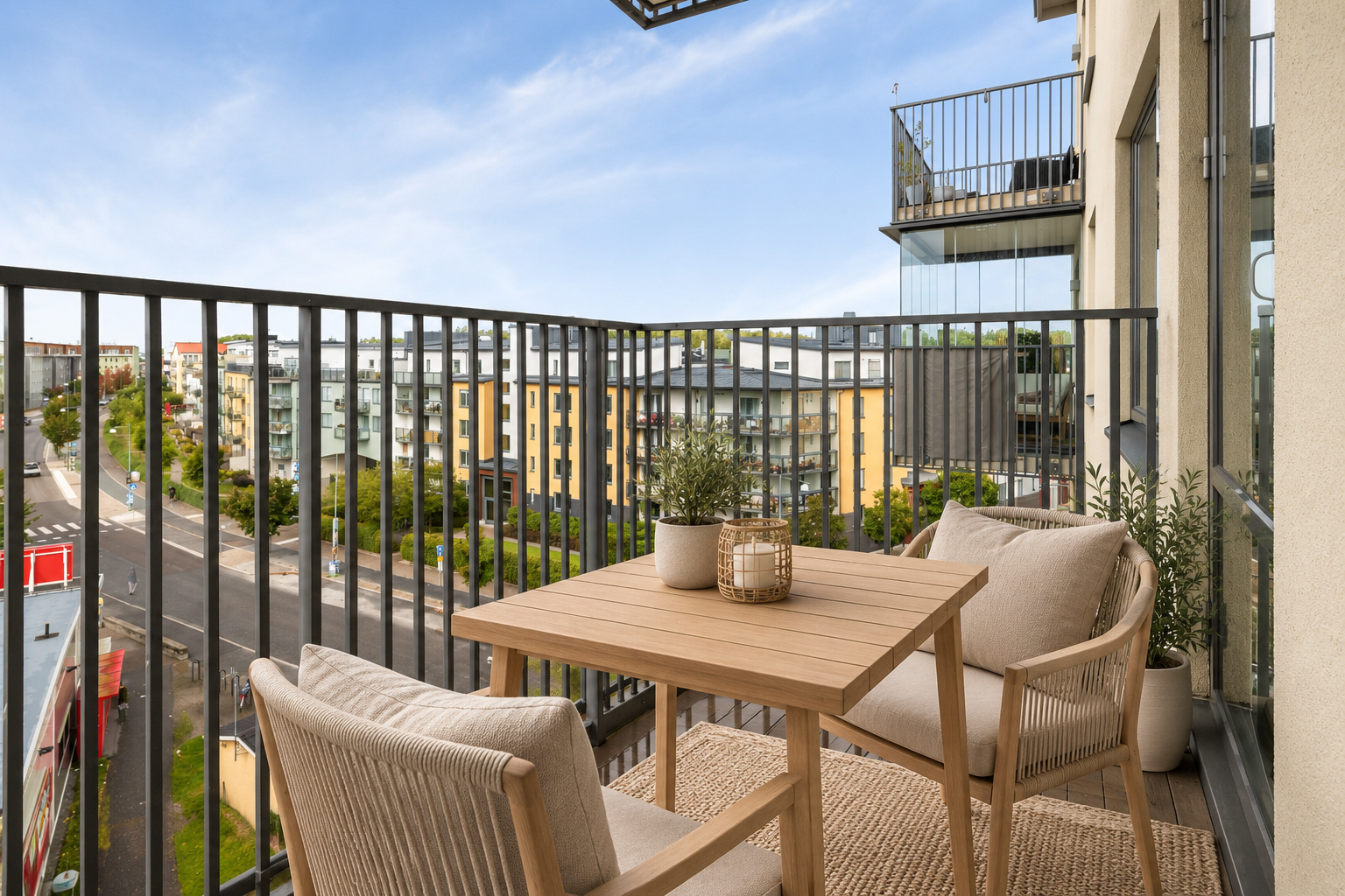 Bostadsbild från Fridensborgsvägen 161, Till salu i Järvastaden, Solna