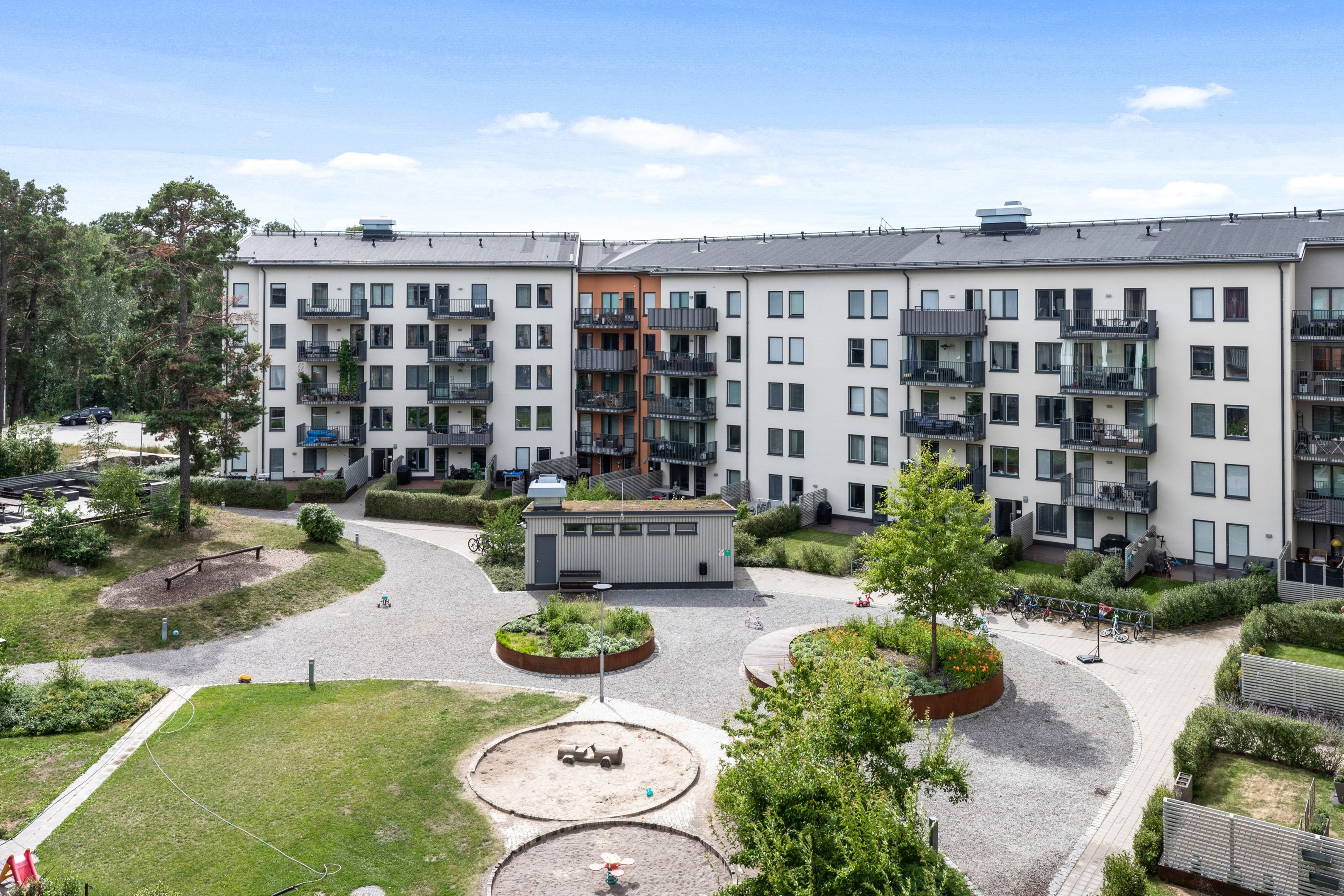 Bostadsbild från Fridensborgsvägen 161, Till salu i Järvastaden, Solna